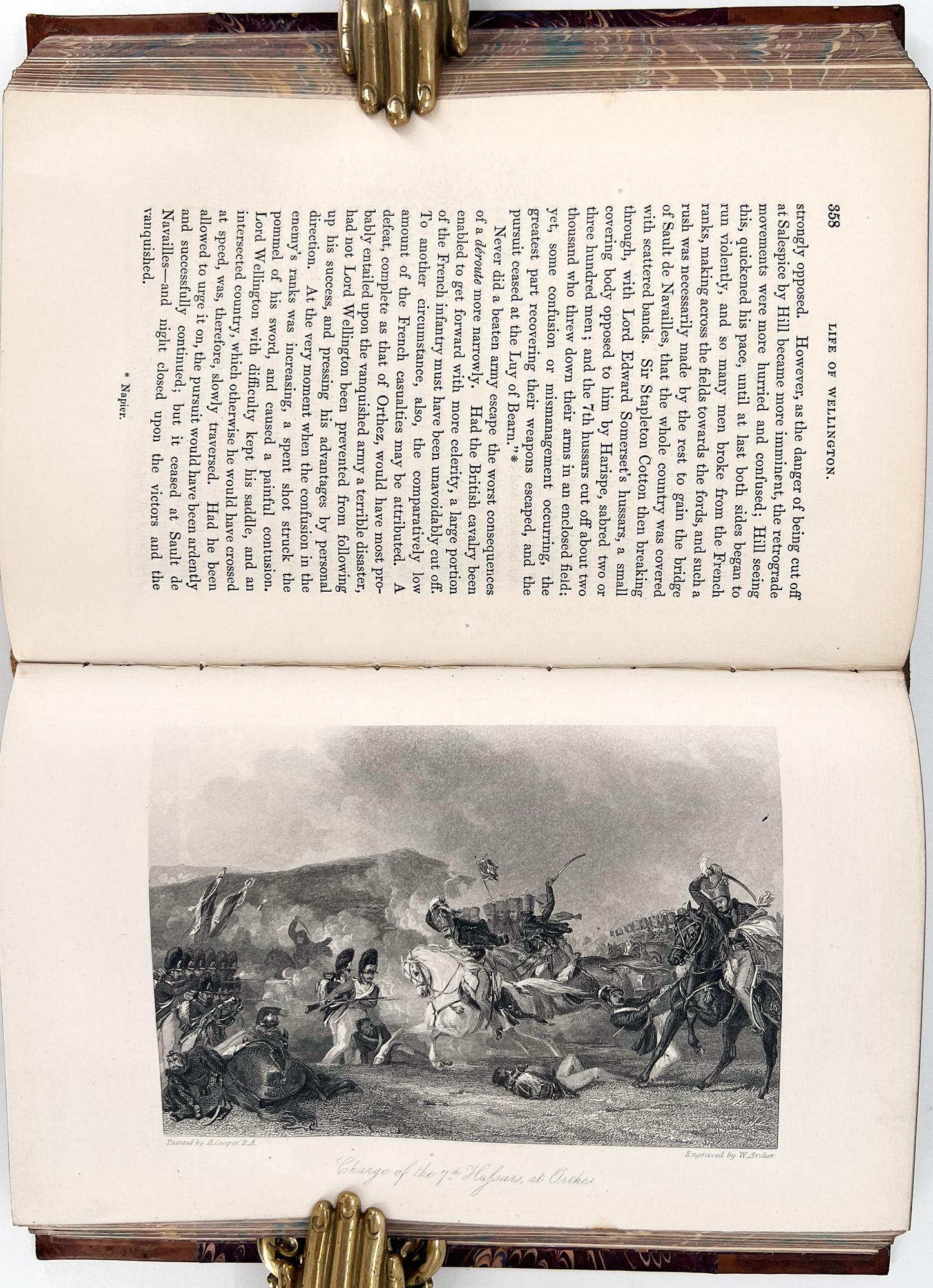 Vie de Son Excellence le duc de Wellington par William Hamilton Maxwell - 3 volumes en vente 10