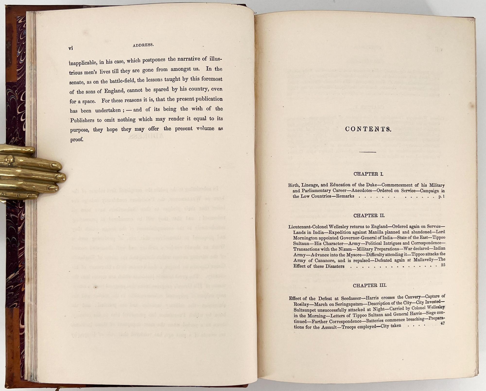 Vie de Son Excellence le duc de Wellington par William Hamilton Maxwell - 3 volumes en vente 13
