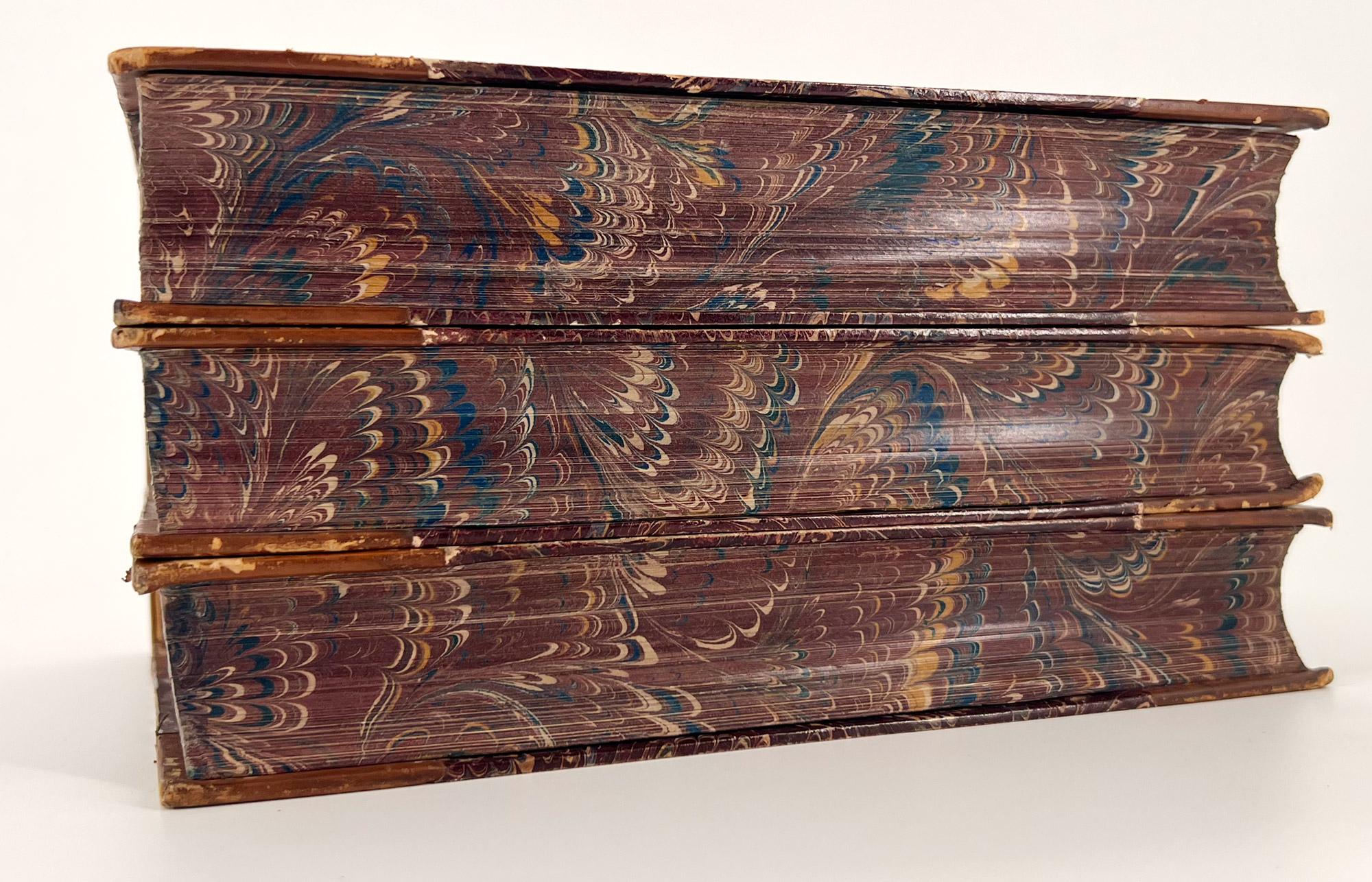 Anglais Vie de Son Excellence le duc de Wellington par William Hamilton Maxwell - 3 volumes en vente