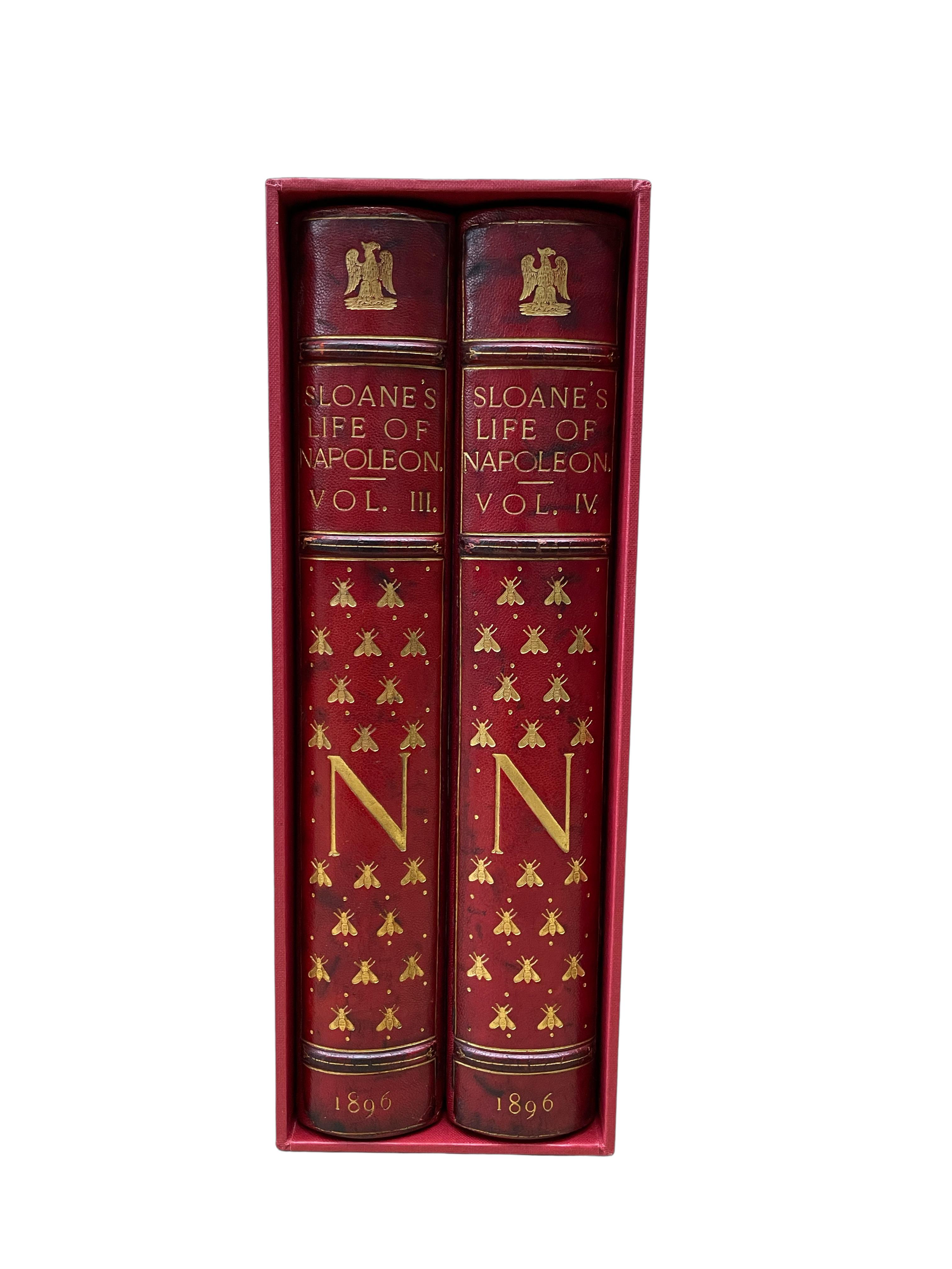 Das Leben von Napoleon Bonaparte von William Milligan Sloan, in vier Bänden, 1896 im Angebot 4