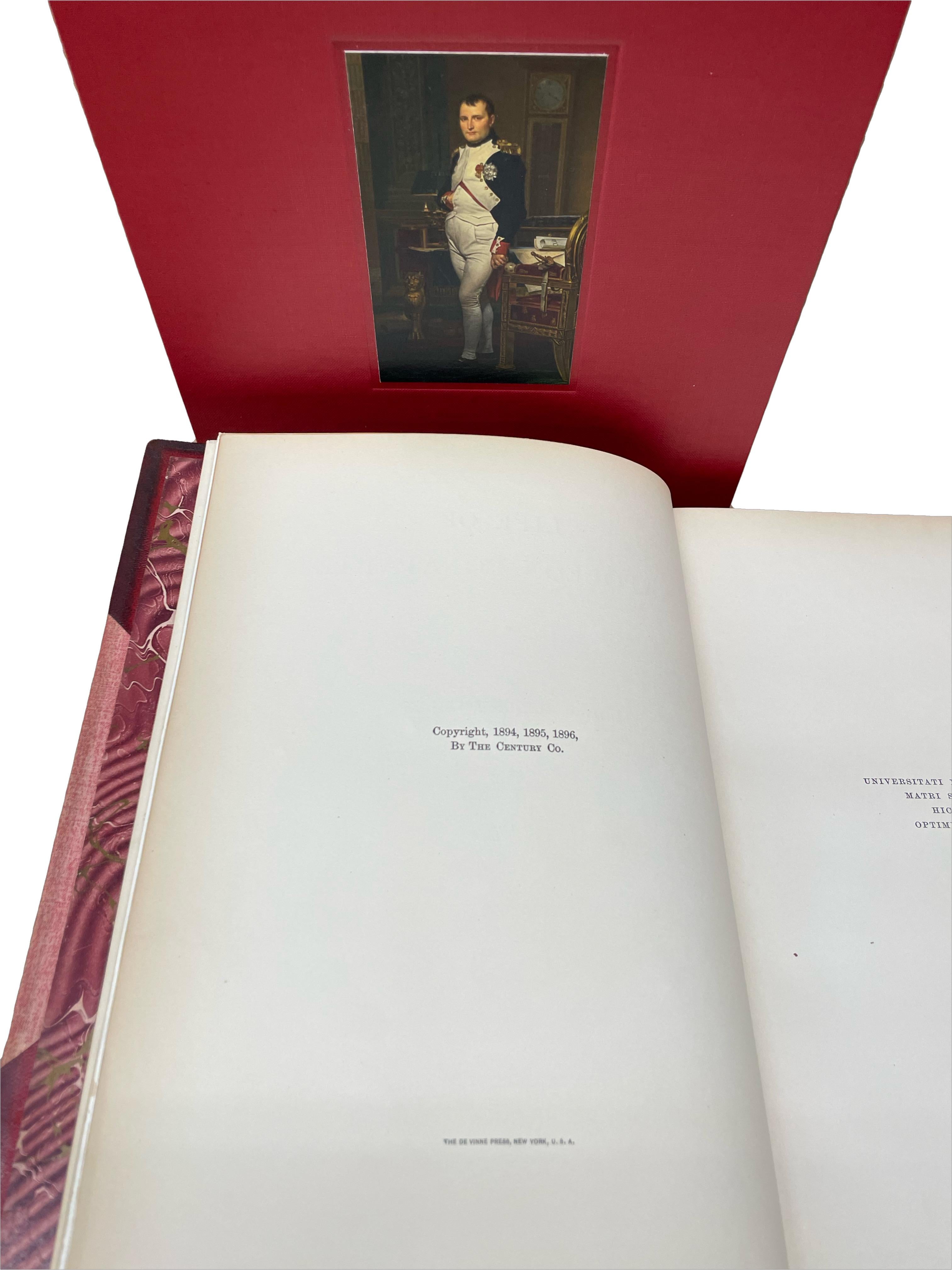 Das Leben von Napoleon Bonaparte von William Milligan Sloan, in vier Bänden, 1896 (Spätes 19. Jahrhundert) im Angebot