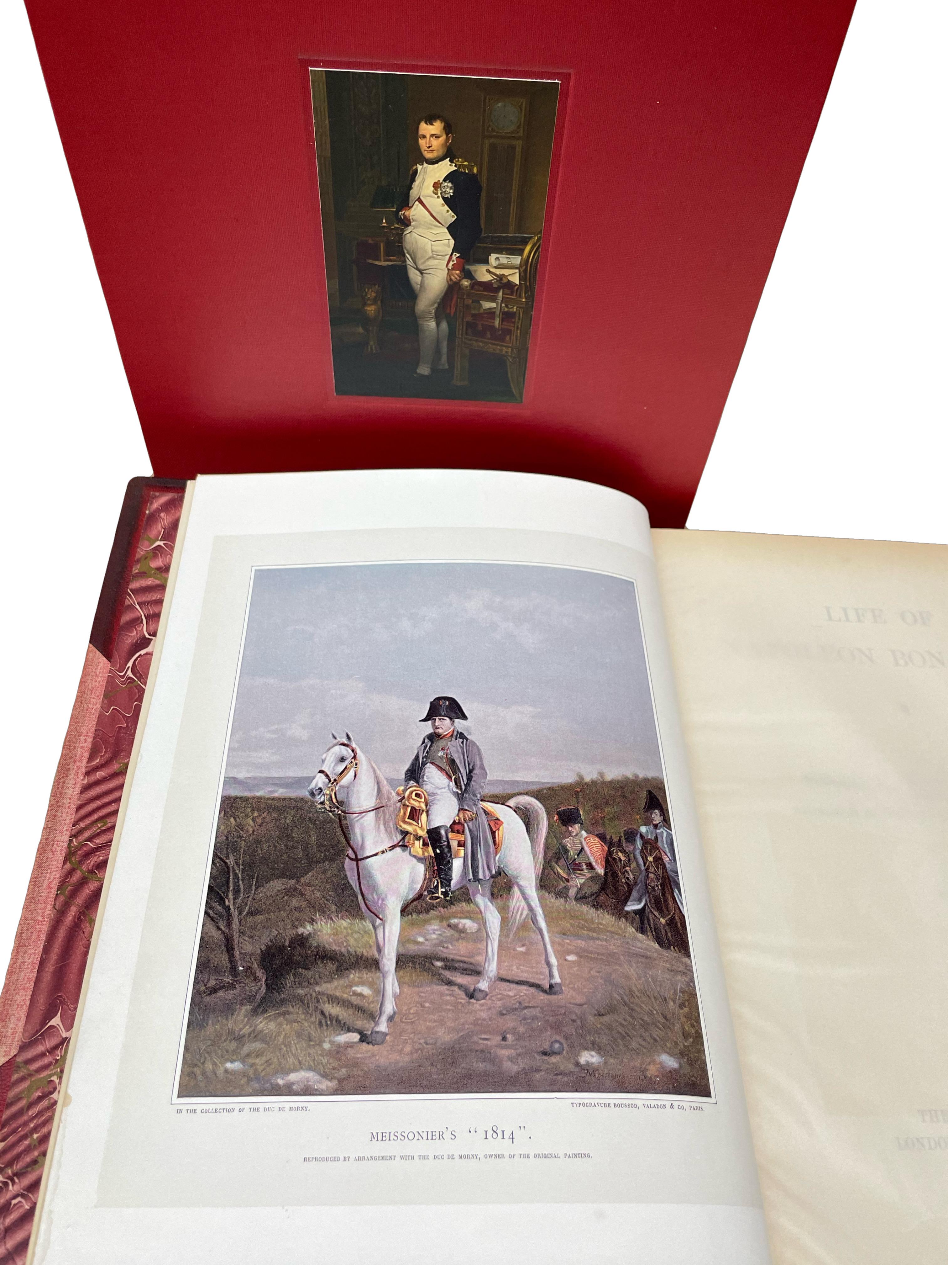 Das Leben von Napoleon Bonaparte von William Milligan Sloan, in vier Bänden, 1896 im Angebot 3