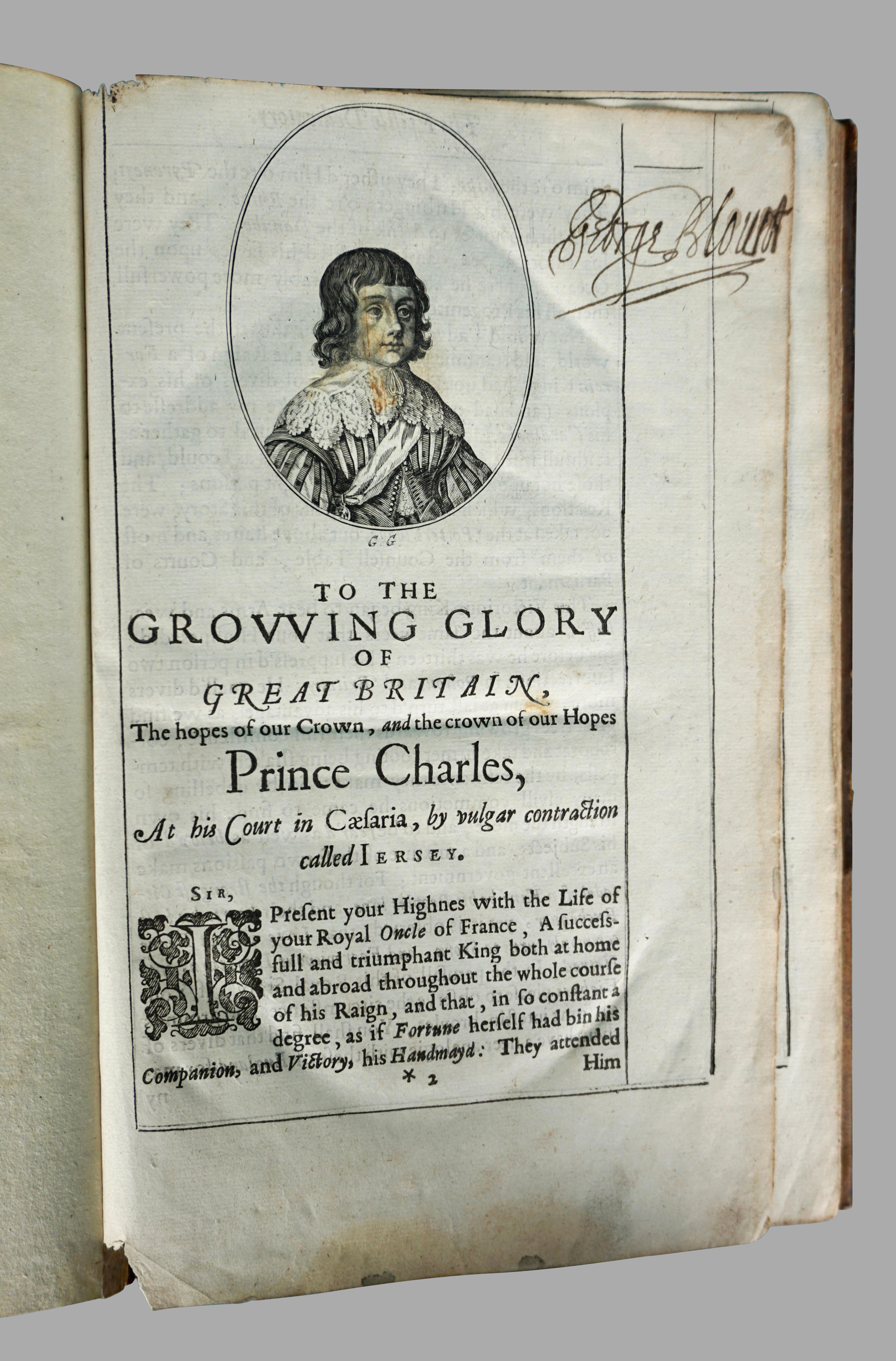 Life of the Late King of France Lewis XIII by James Howell 1st Edition, 1646 In Good Condition For Sale In San Francisco, CA