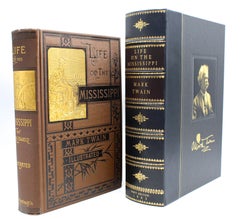 "Life on the Mississippi" by Mark Twain, First Edition, 1883