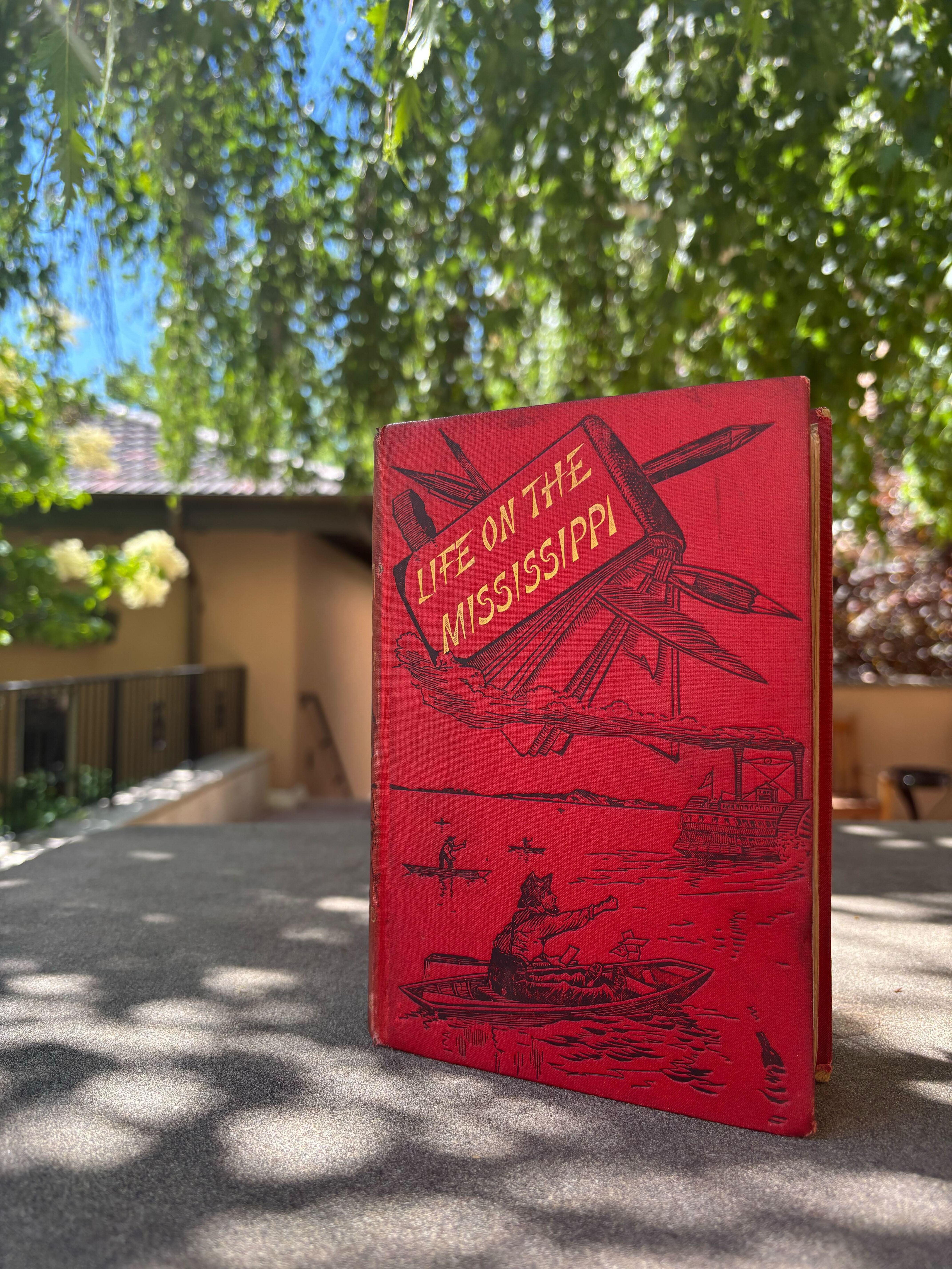 Life on the Mississippi de Mark Twain, première édition britannique, planches originales, 1883 en vente 5
