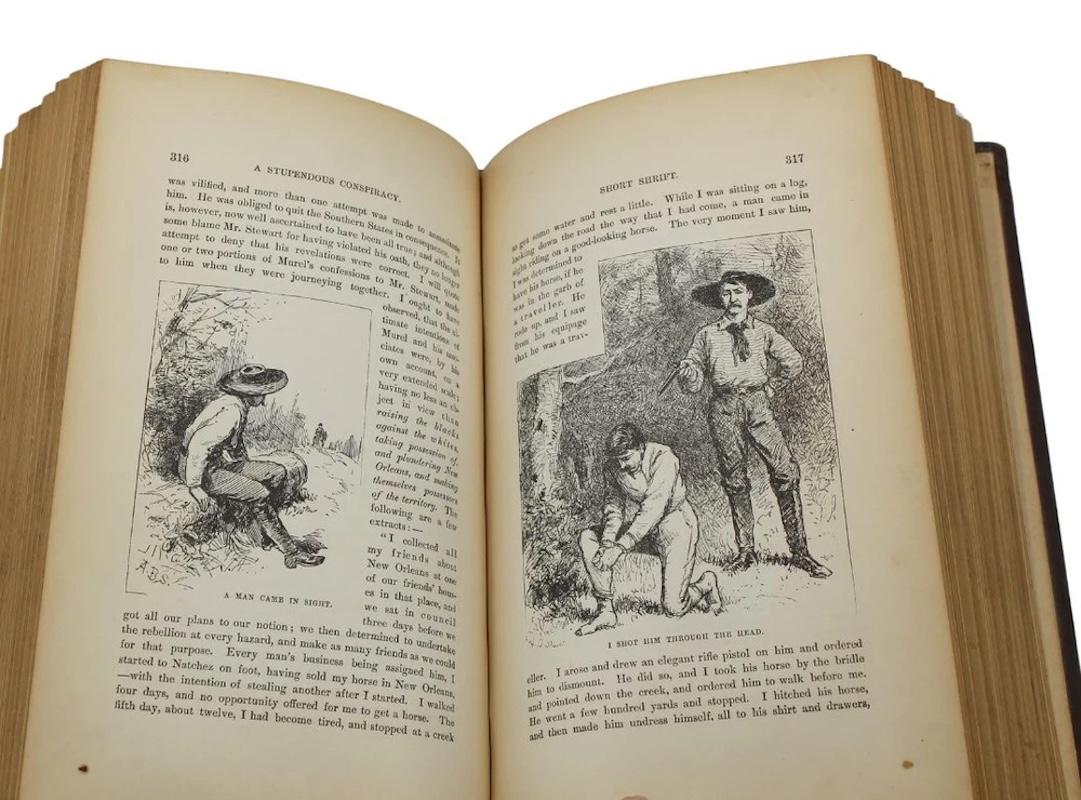 Fabric Life on the Mississippi by Mark Twain, First US Edition, Second State, 1883
