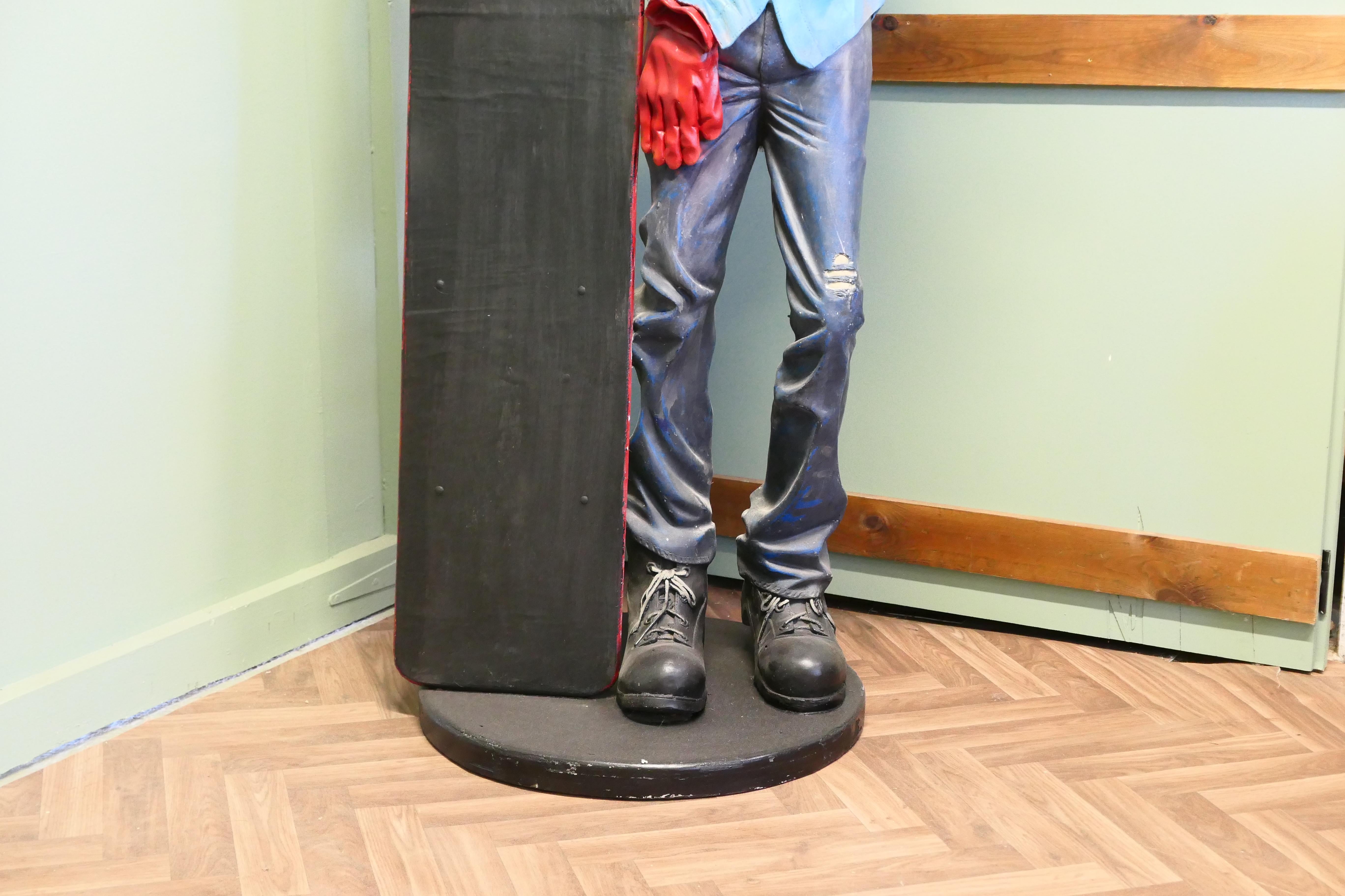 Life Size Auto Mechanic Truck Stop Menu Board Trade Sign In Good Condition For Sale In Godshill, Isle of Wight