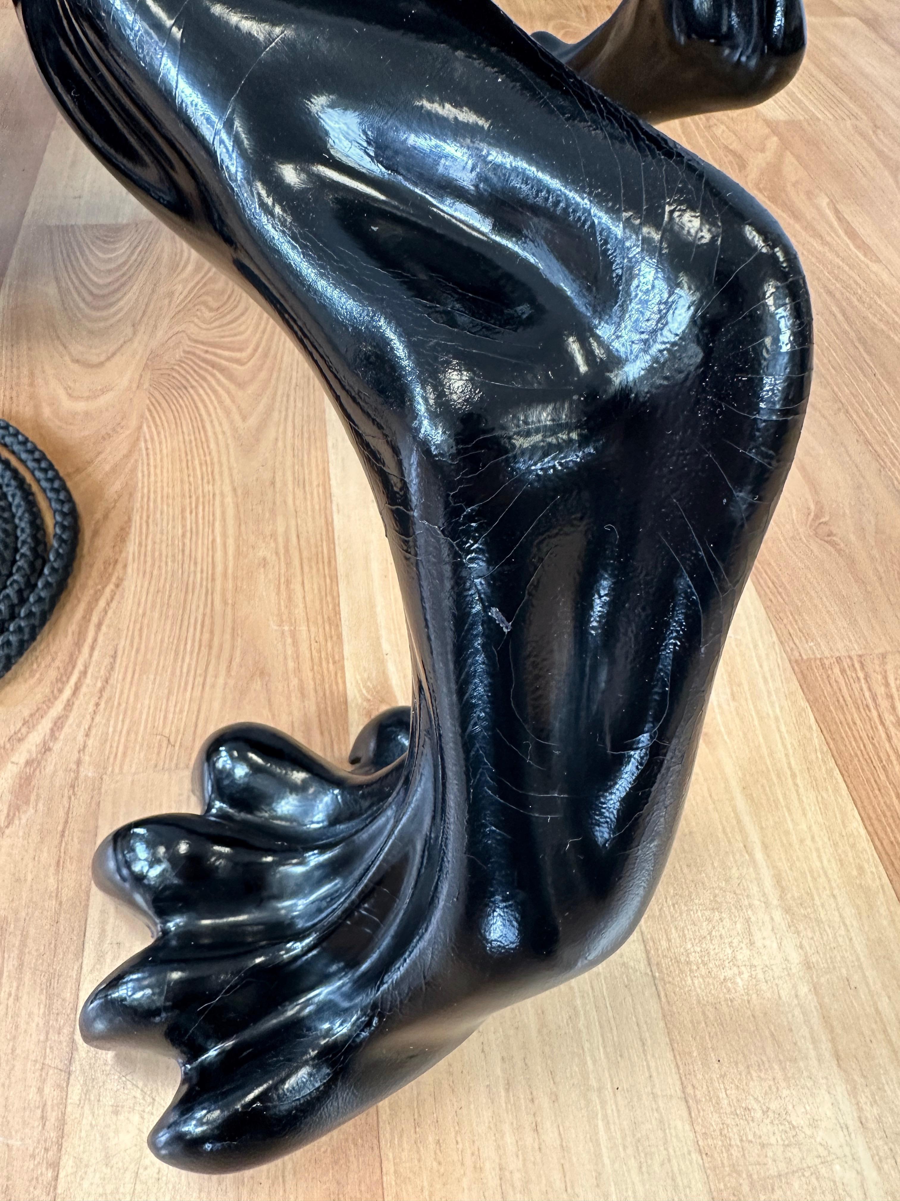 Life-Size Black Panther Sculpture, Gucci Store Custom Display Piece, circa 2005 6