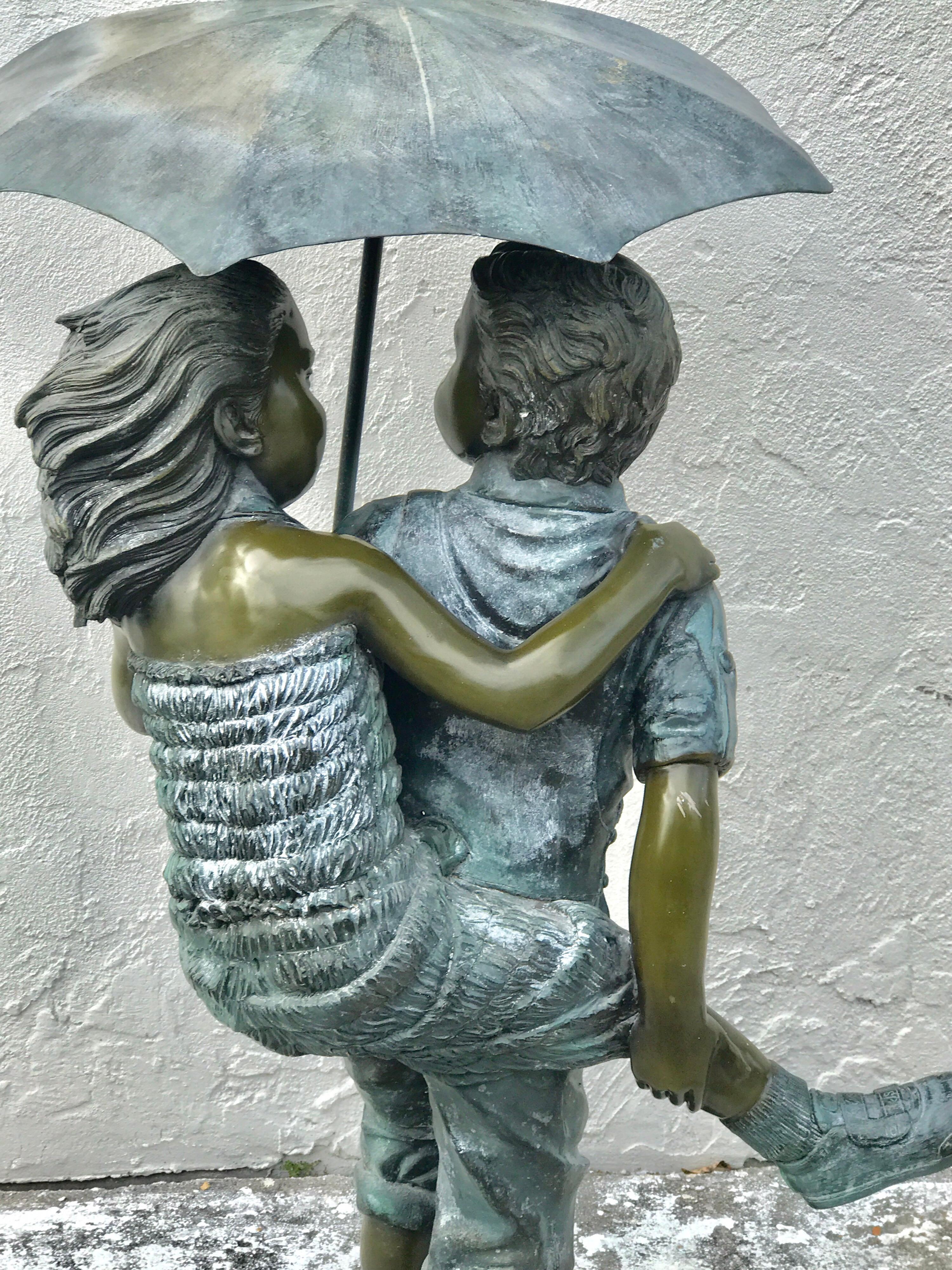20th Century Life Size Bronze 