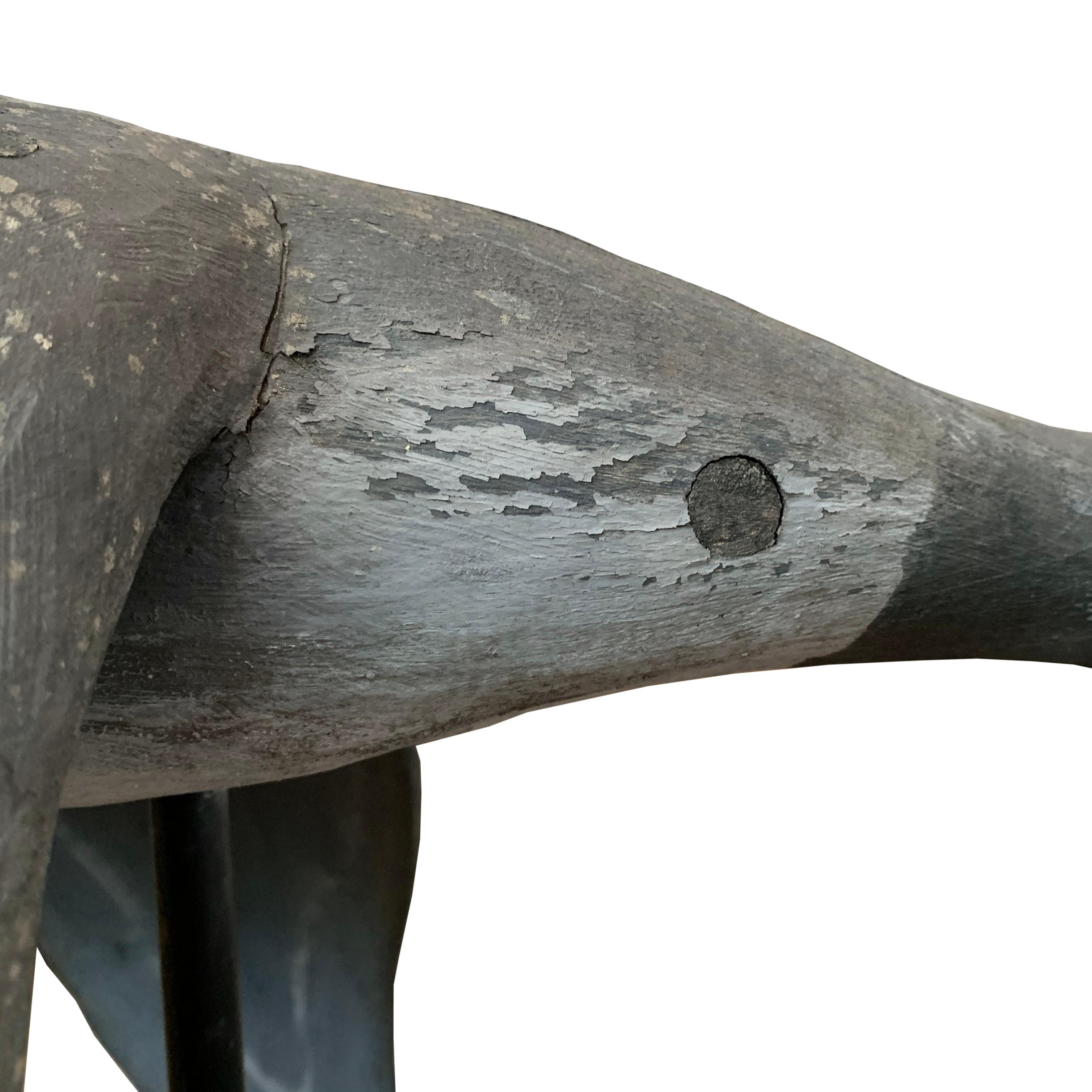 Life-Size Canada Goose Decoy on Stand 2