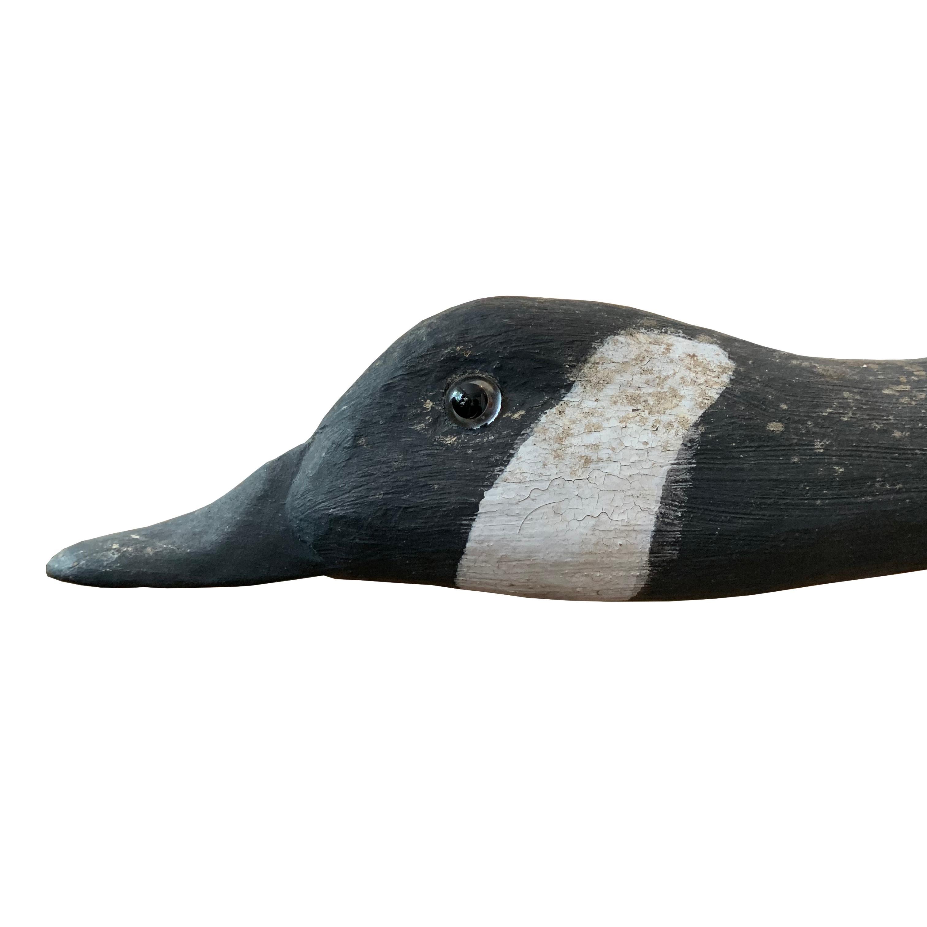 American Life-Size Canada Goose Decoy on Stand