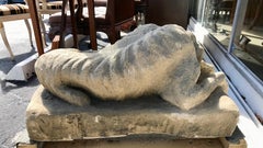 Life Size Cast Stone /Concrete Figure of a Dog