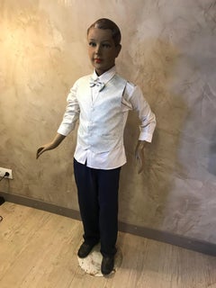 Life Size Child Wood and Plaster Articulated Mannequin, 1920s