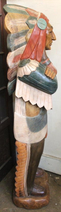 Life Size Cigar Store Indian