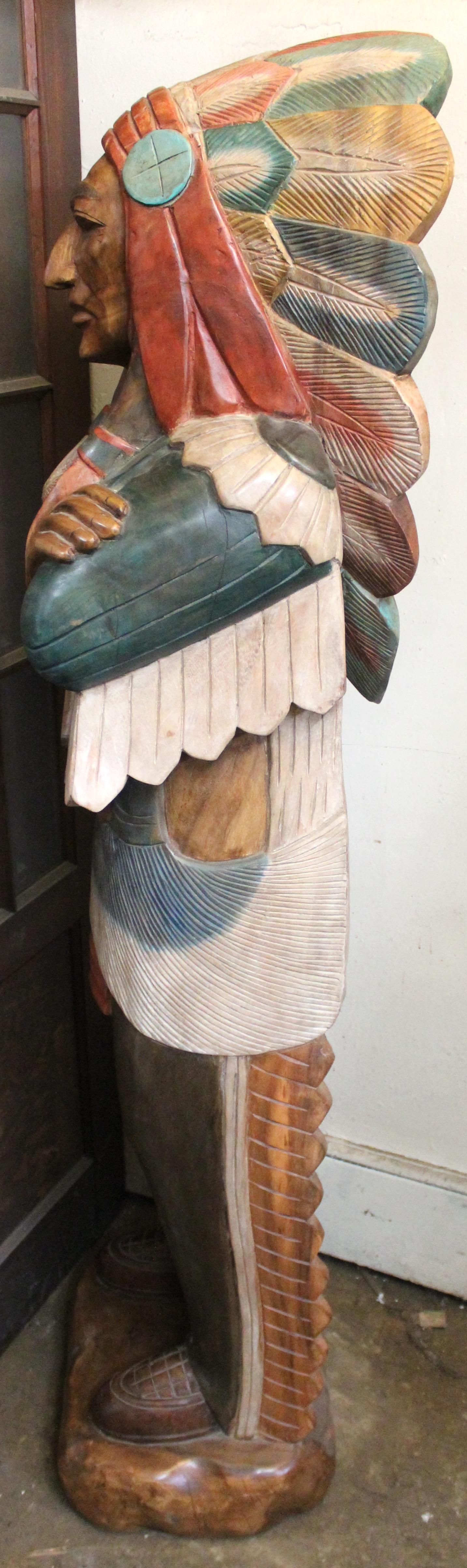 Zigarrenladen in Lebensgröße Indianer (20. Jahrhundert) im Angebot