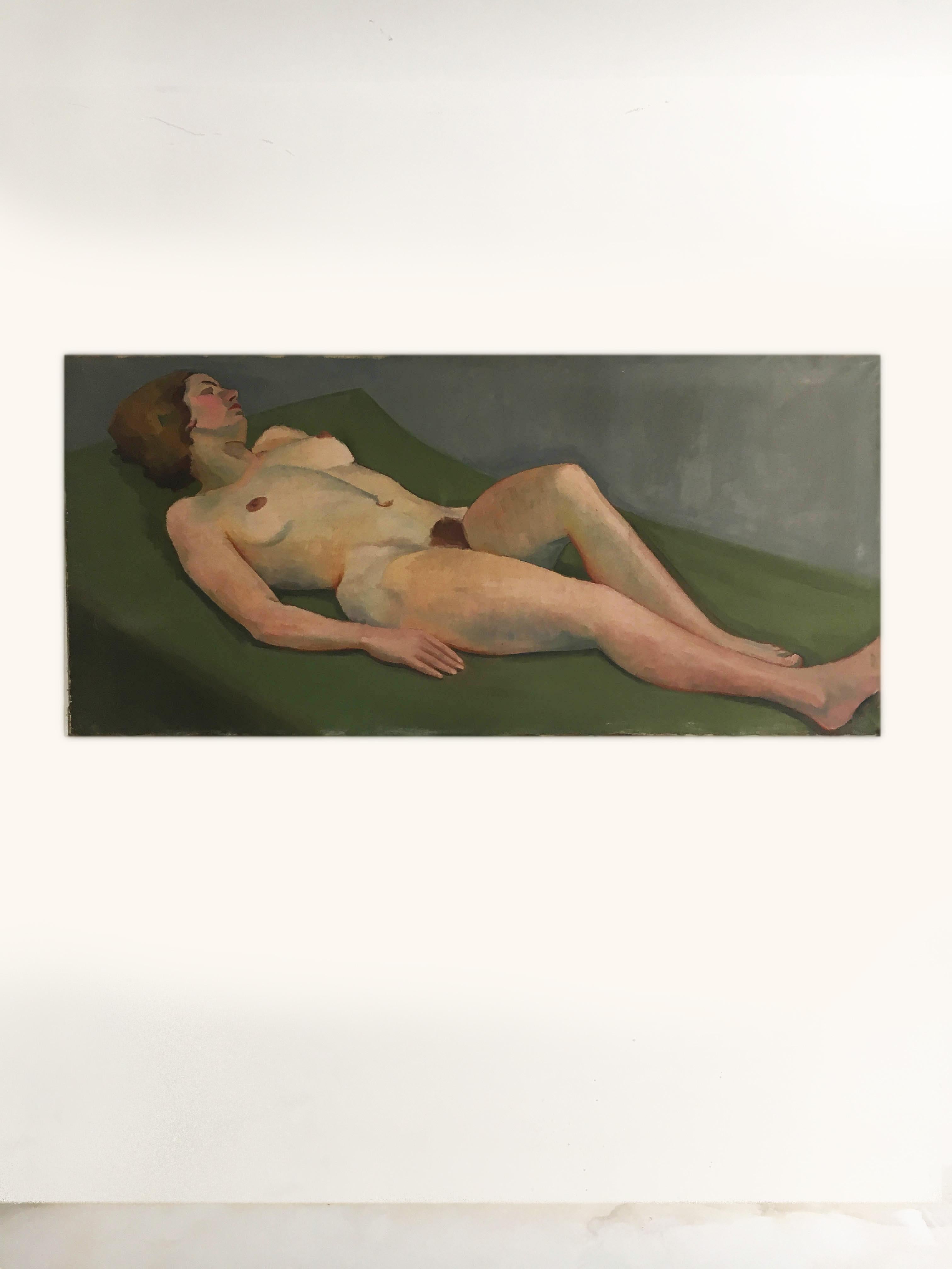 Other Life Size Female Painting, Vienna 1933 For Sale