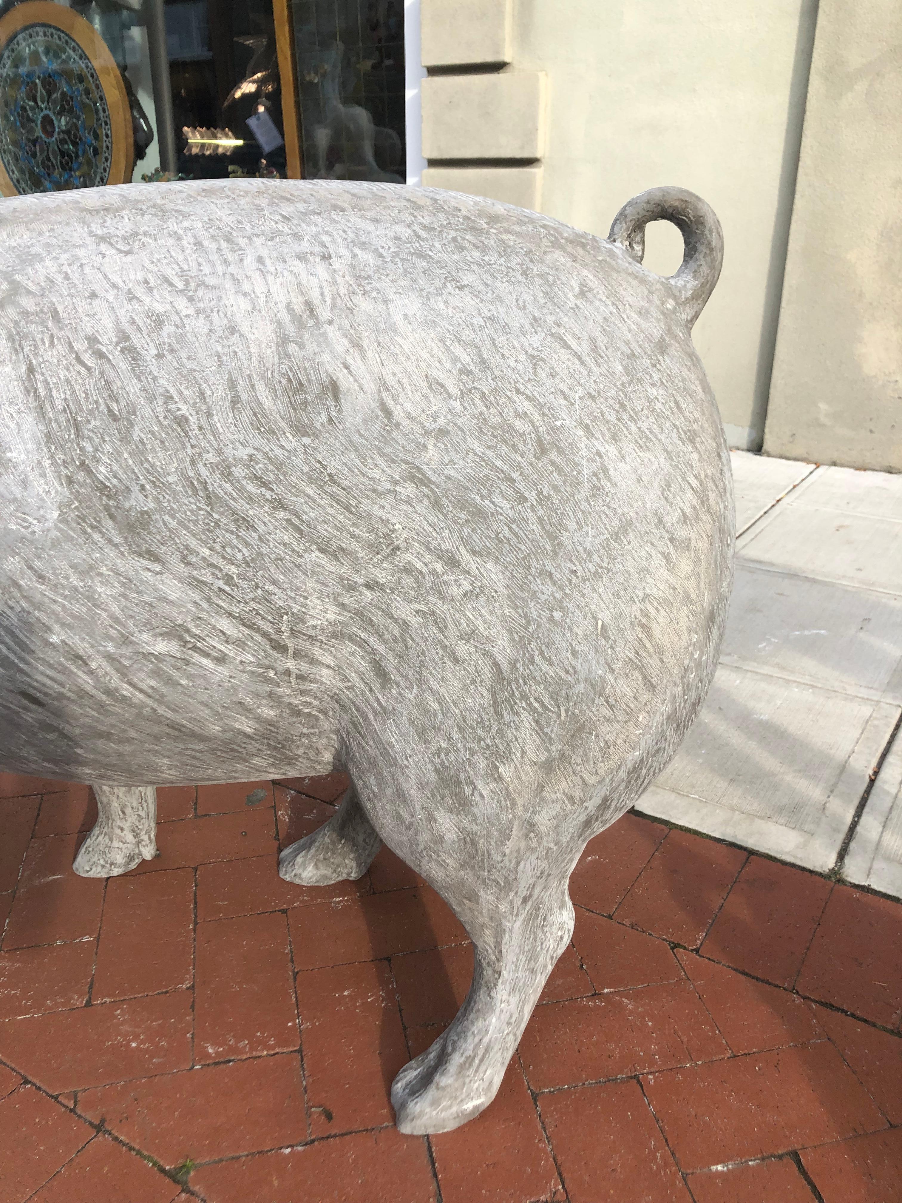 life size pig statue for sale
