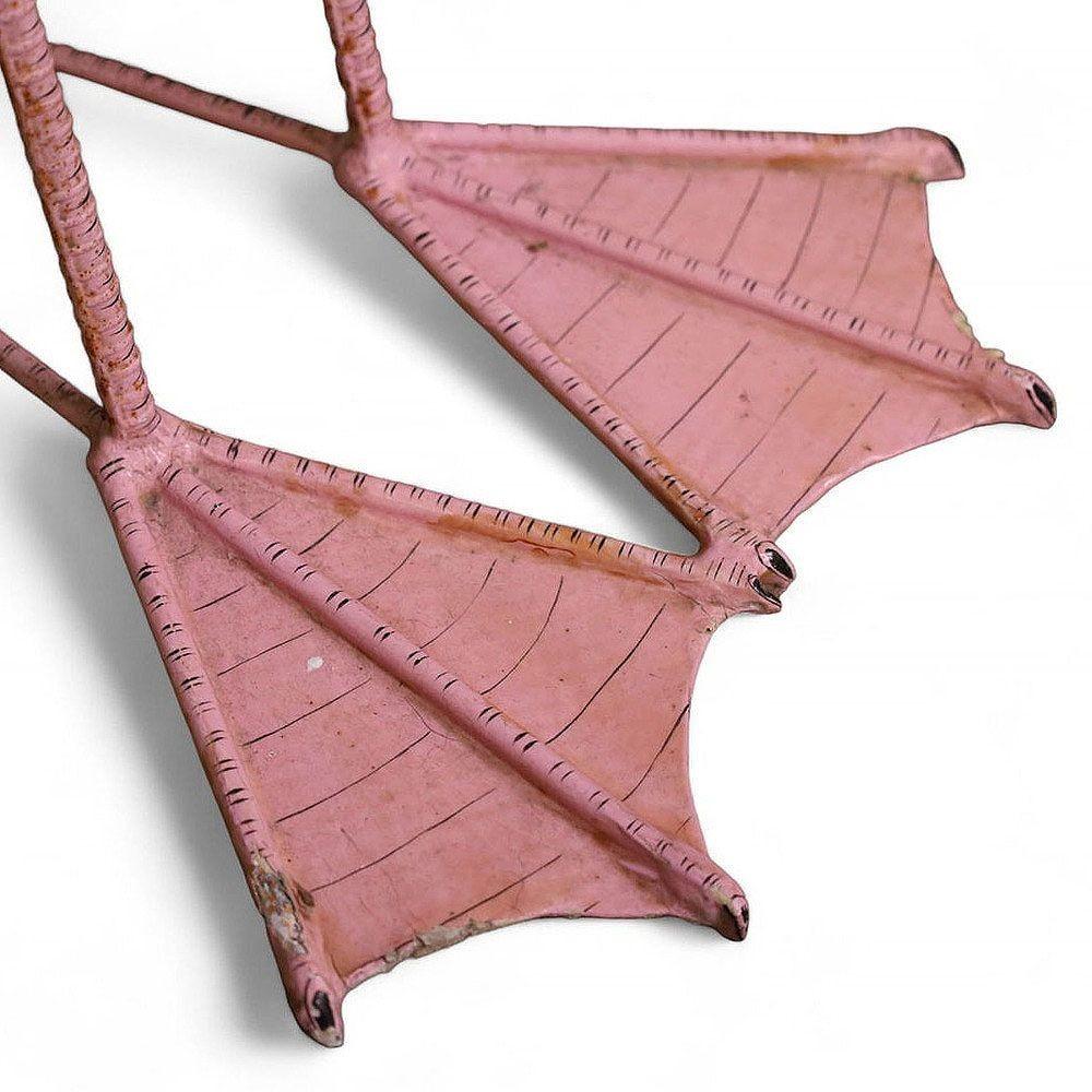 Life-Size Handmade Paper Mache Pink Flamingo Sculpture Signed Sergio Bustamante For Sale 2