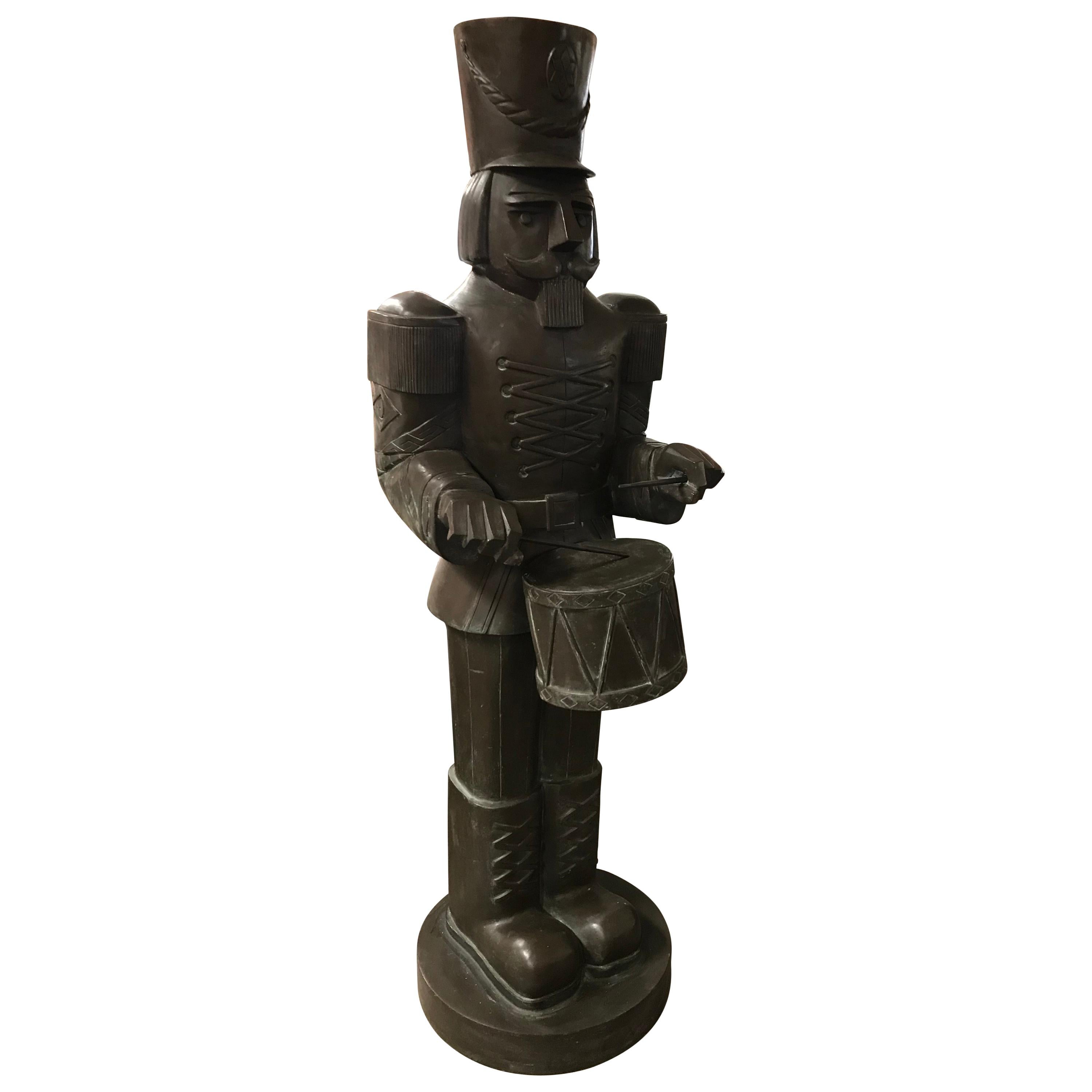 Life-Size Hussar Drummer Resin Statue