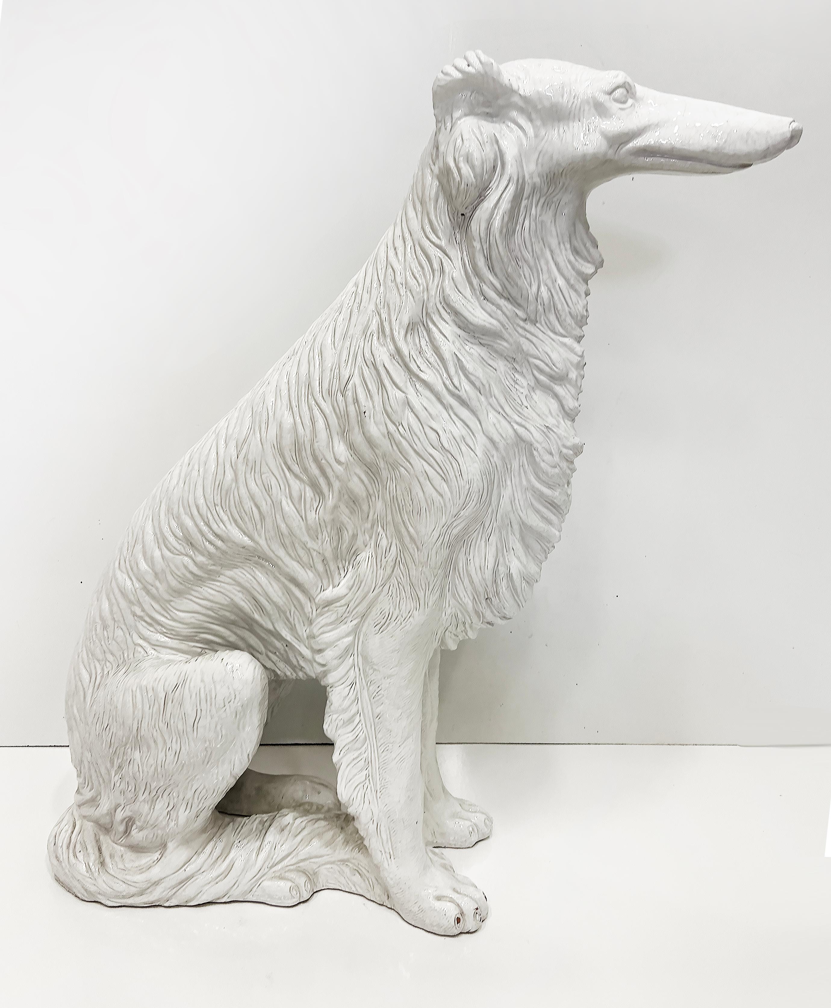 borzoi tamaño