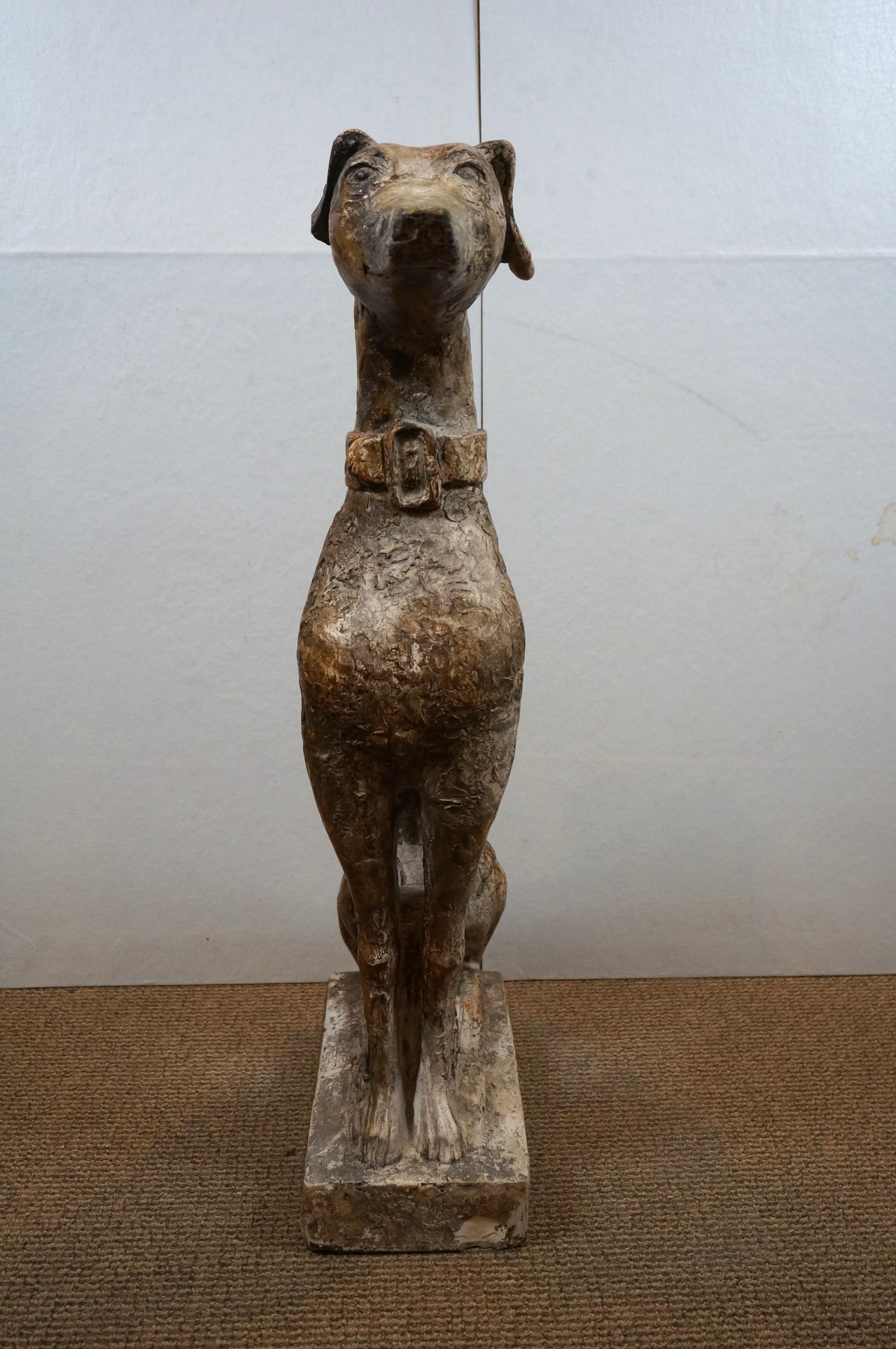 Galgo Italiano Whippet Perro Composición Escultura 32