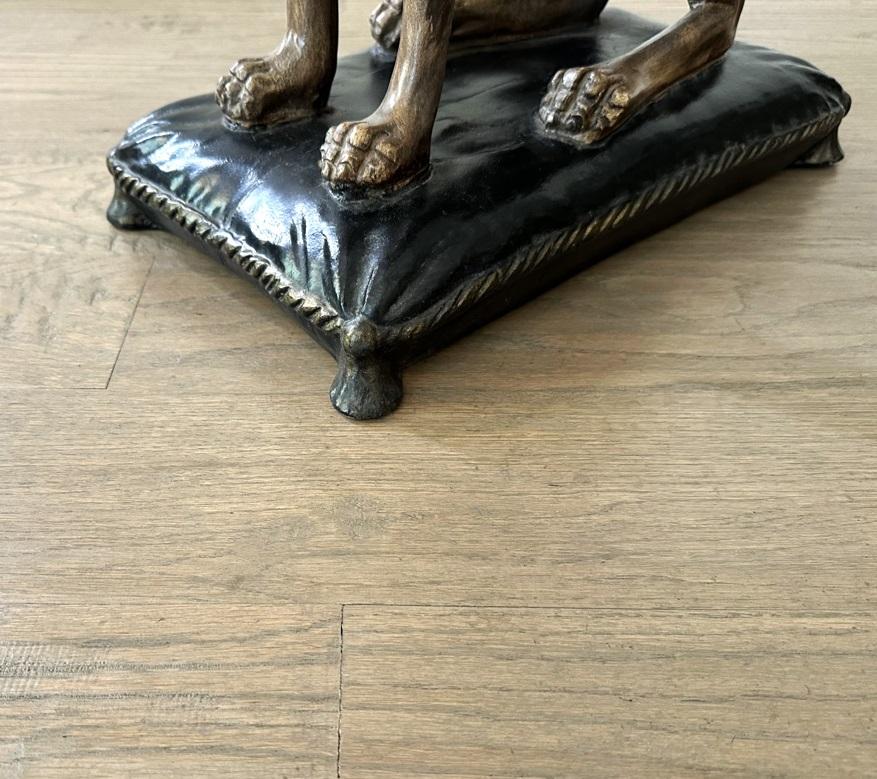 Whippet italiano sentado a tamaño natural, años 60 en venta 1