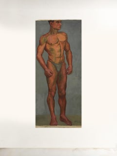 Life Size Male Painting, Vienna 1933