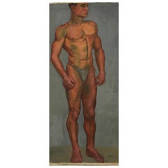 Life Size Male Painting, Vienna 1933