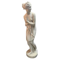 Life Size Marble Sculpture of Venus After “La Venus Italica”