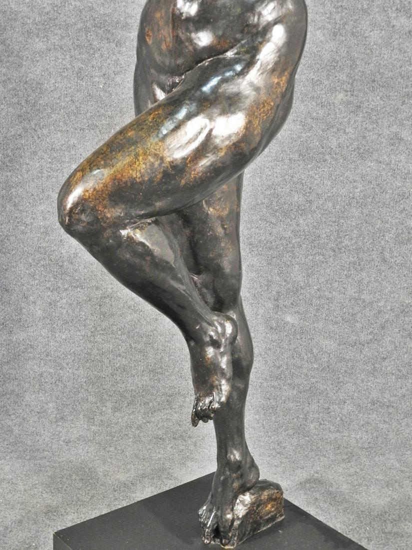 American Life-Size Signed 2 of 10 Gary Michael Weisman Solid Bronze Statue of Nude Woman