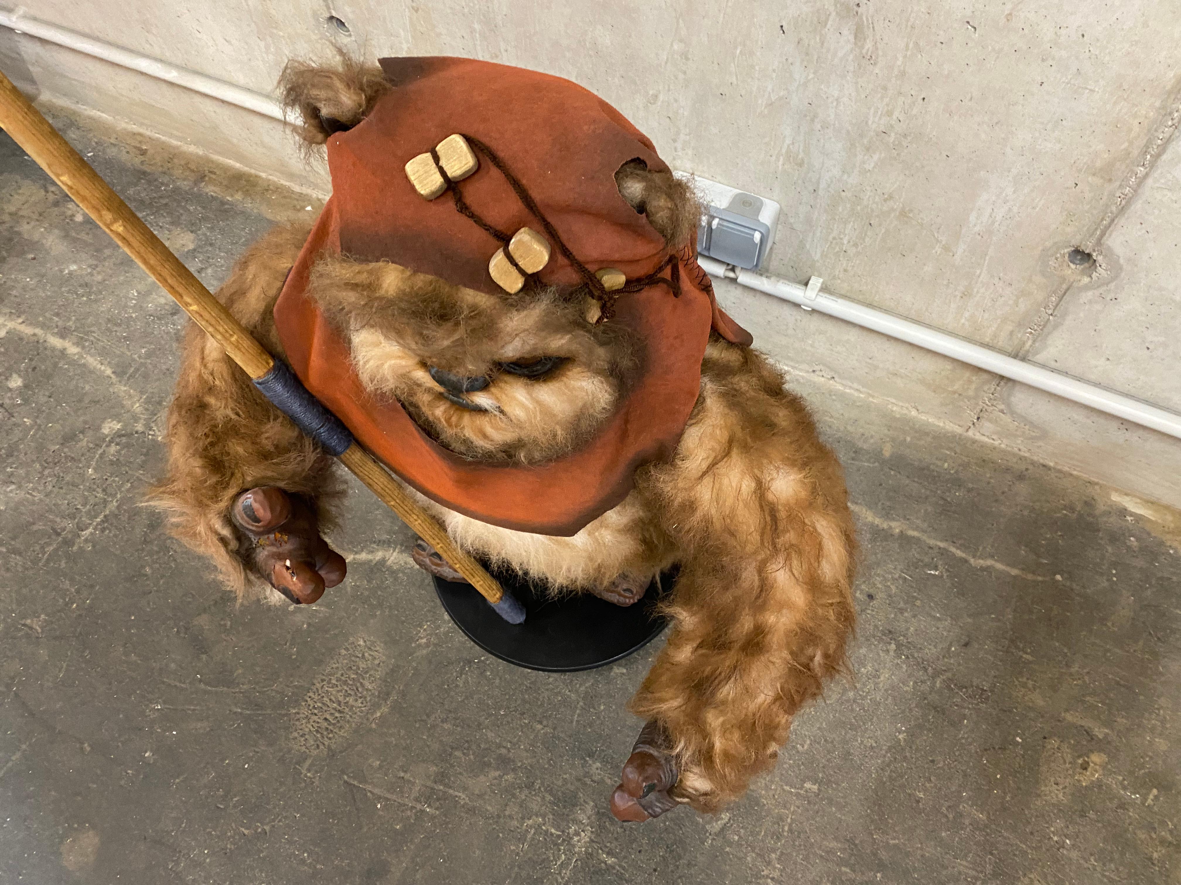 Textile Life Size Wicket Ewok Figure, Edition of 50 Pieces, Star Wars Photo Requisite