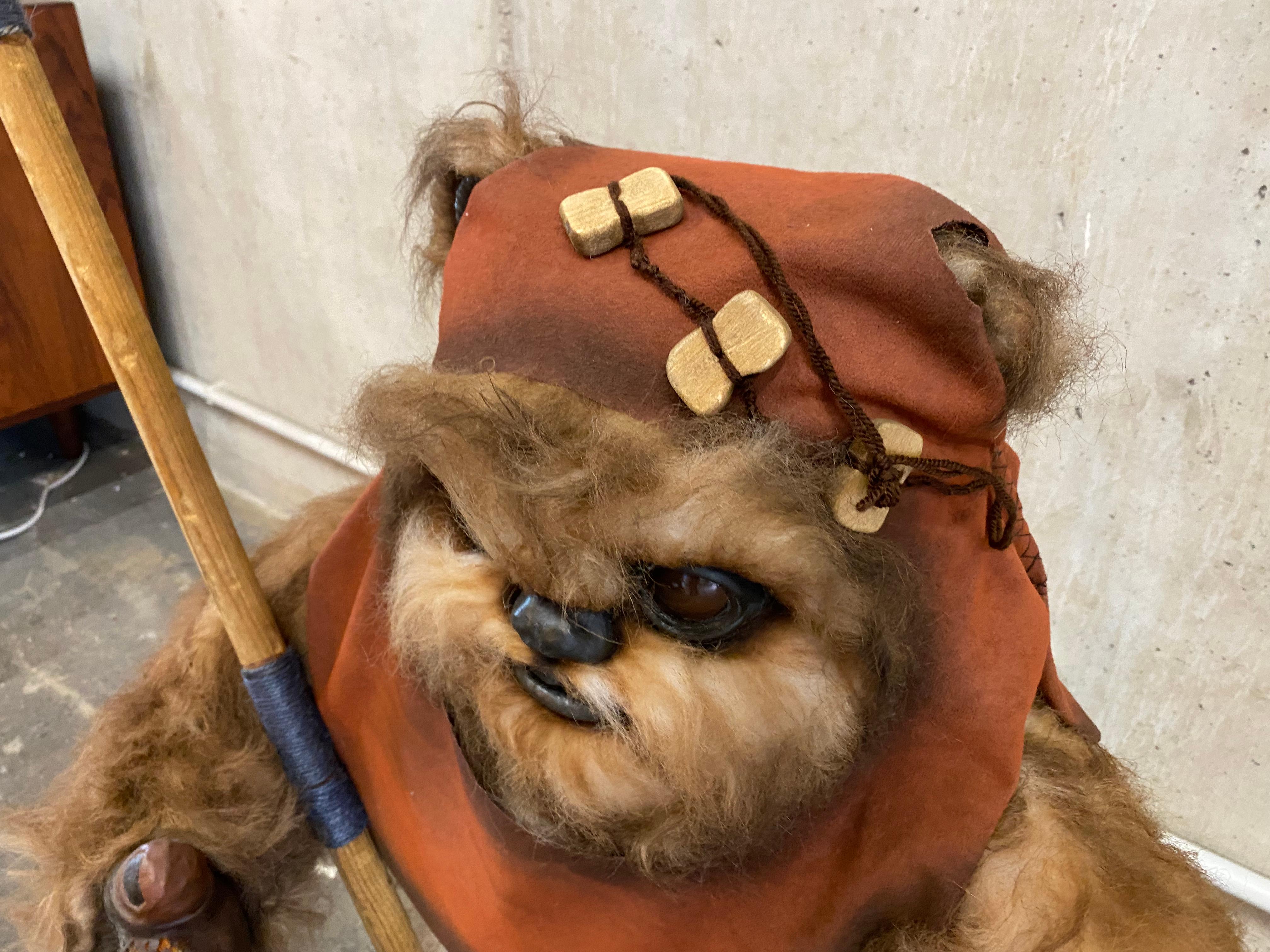 American Life Size Wicket Ewok Figure, Edition of 50 Pieces, Star Wars Photo Requisite