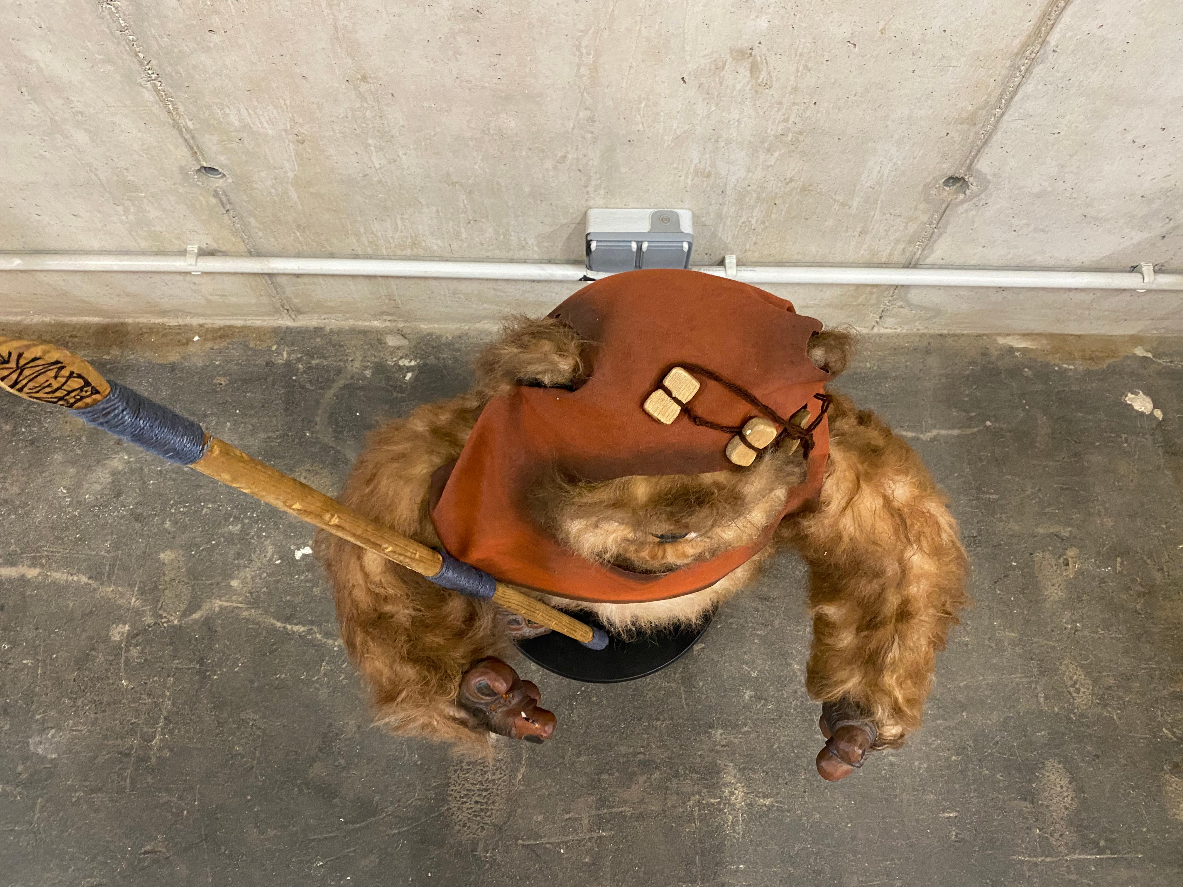 Late 20th Century Life Size Wicket Ewok Figure, Edition of 50 Pieces, Star Wars Photo Requisite