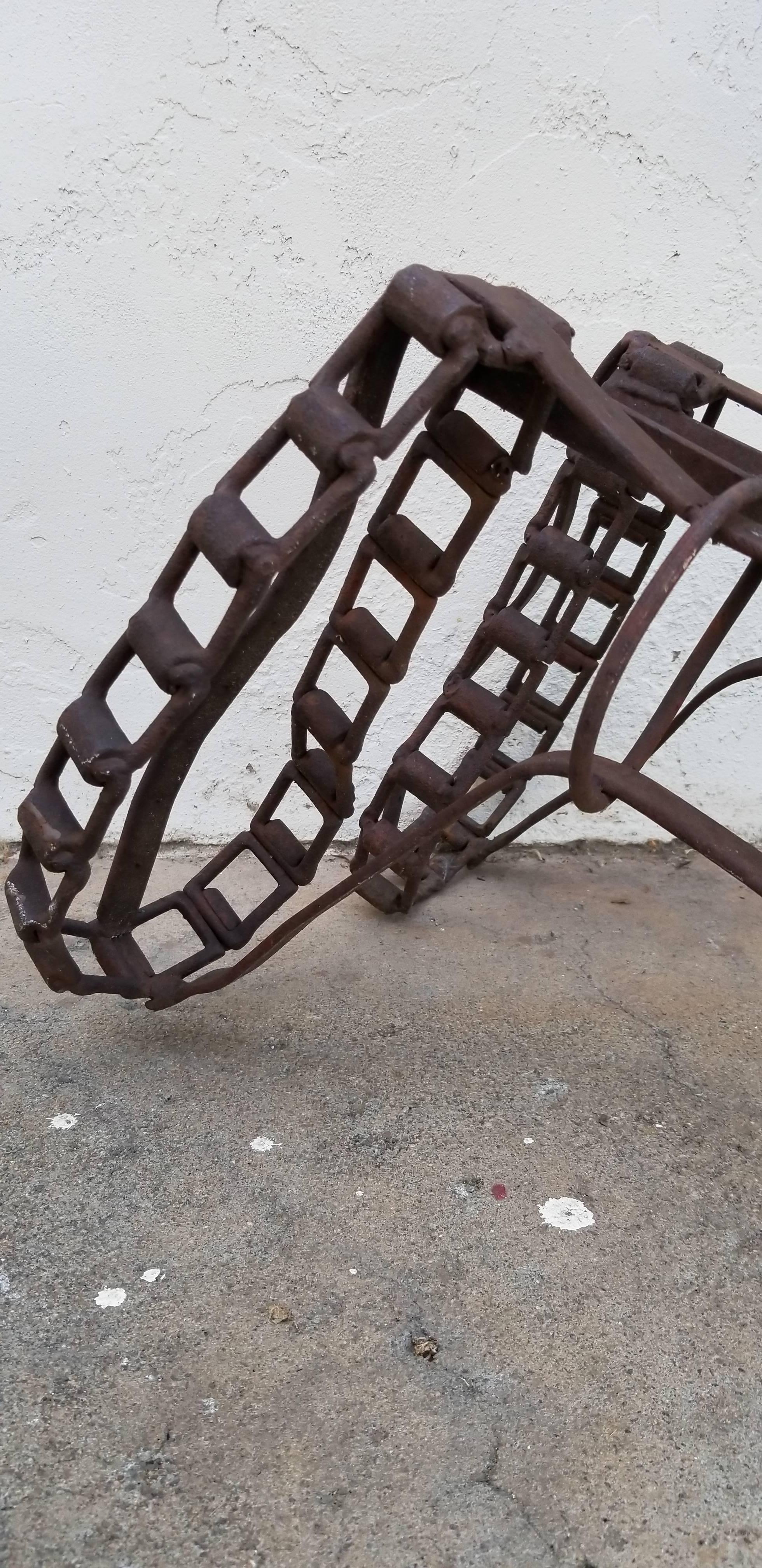 Life-Sized Assemblage Iron Figural Sculpture 3
