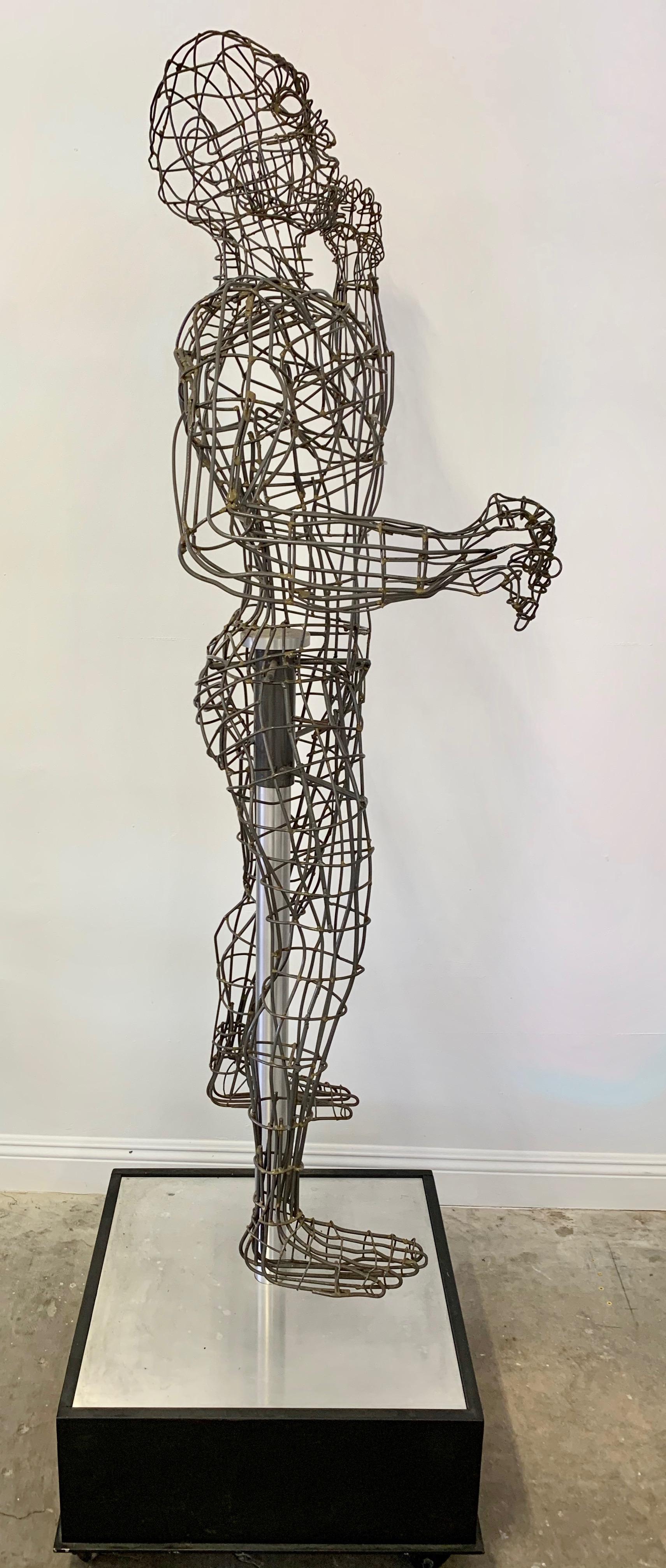 figurative wire sculpture