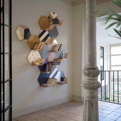 Life suspended bookcase