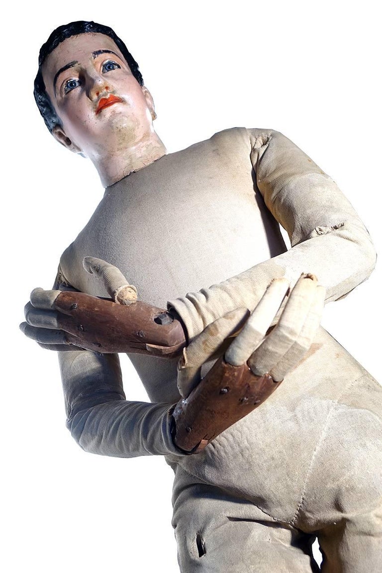 LifeSize Antique Articulated Child Lay Figure For Sale at 1stDibs