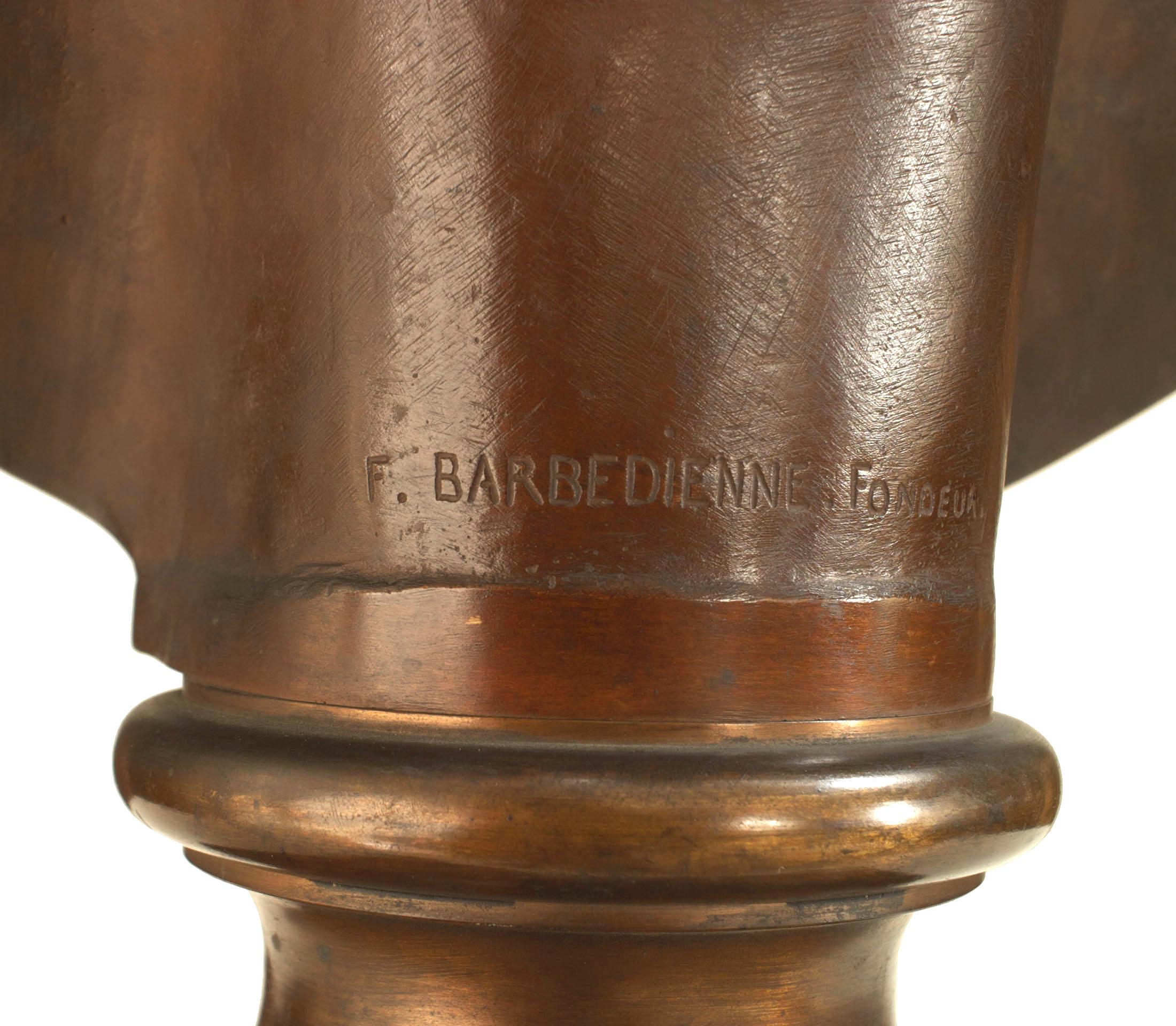 Busto di Washington in bronzo Barbedienne in vendita 1