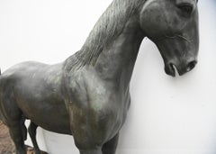 Lifesize Bronze Horse Statue Garden Equestrian Sculpture