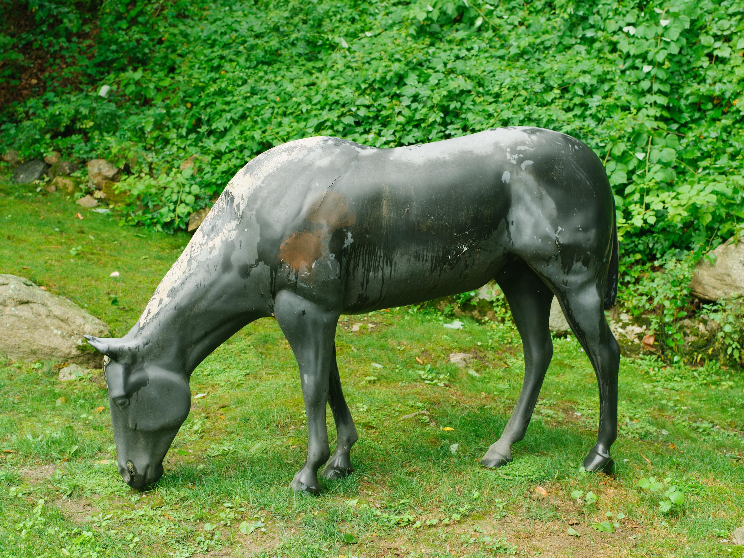 Late 20th Century Lifesize Fiberglass Horse