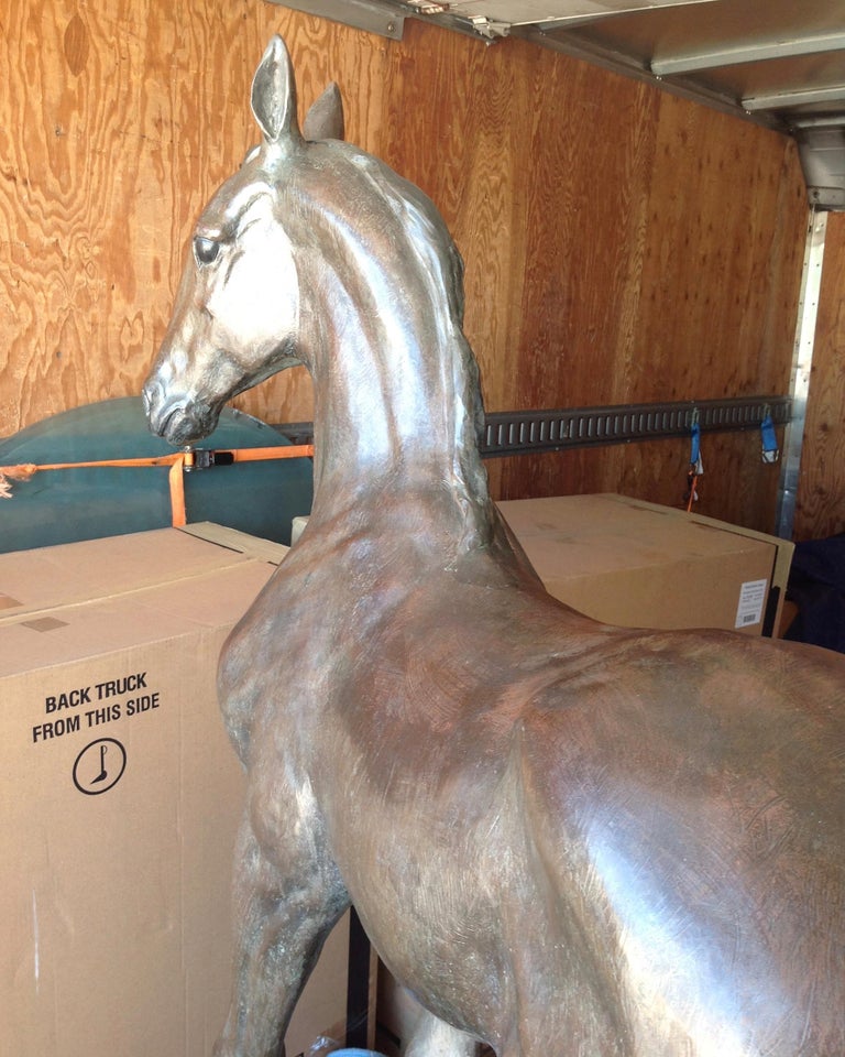 Lifesize Figure of a Horse 'Colt' at 1stDibs