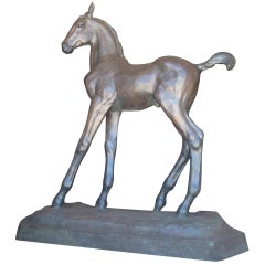 Lifesize Figure of a Horse 'Colt'
