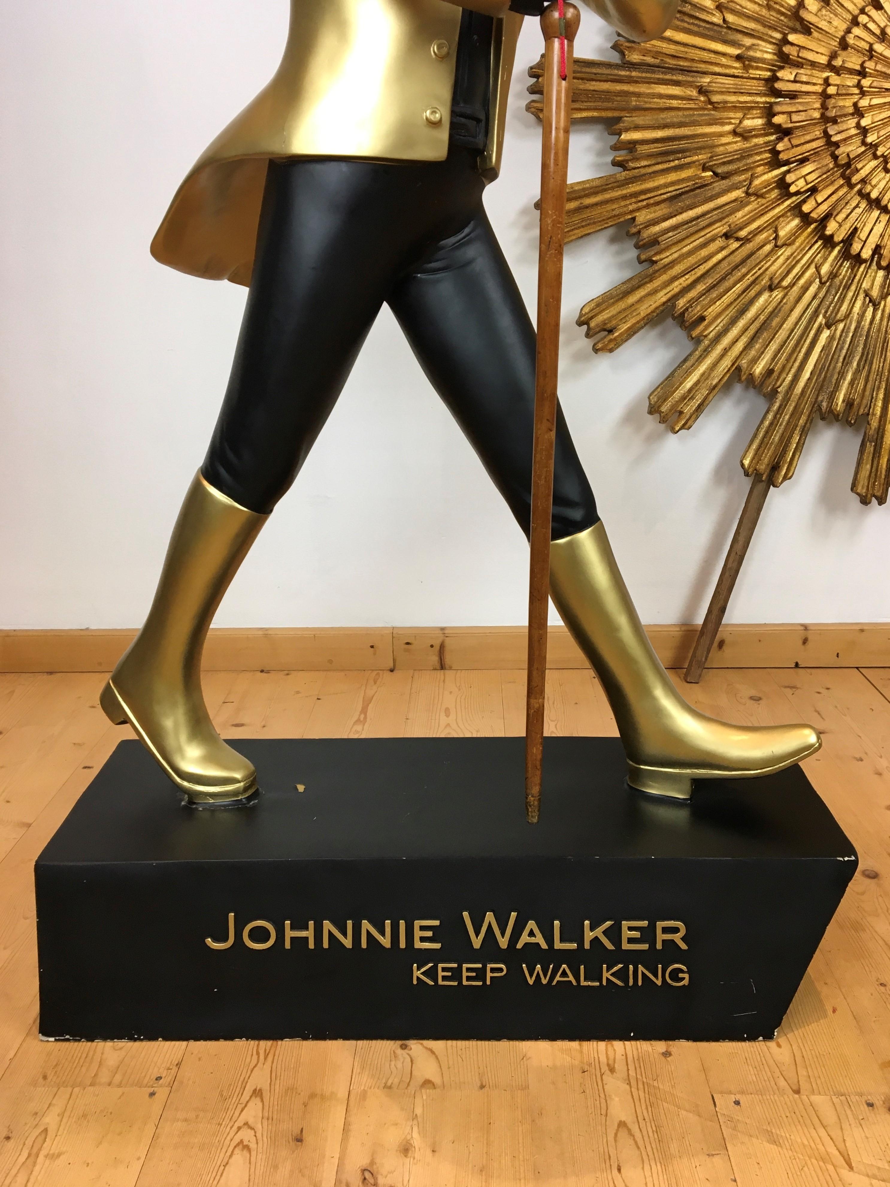 Européen Vitrine publicitaire grandeur nature de Johnnie Walker Shop en vente