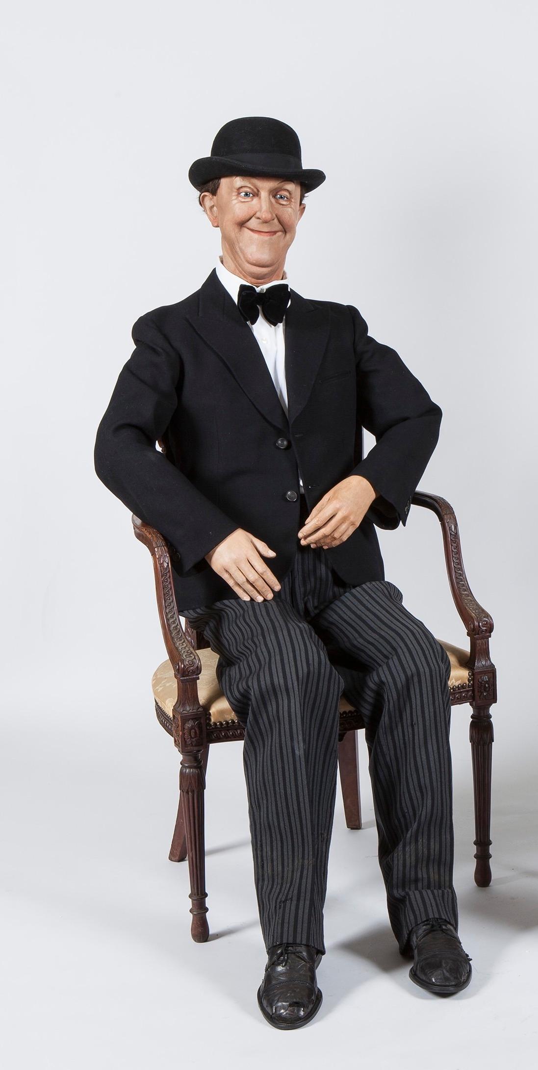 20ième siècle Mannequins grandeur nature de Laurel et Hardy en vente