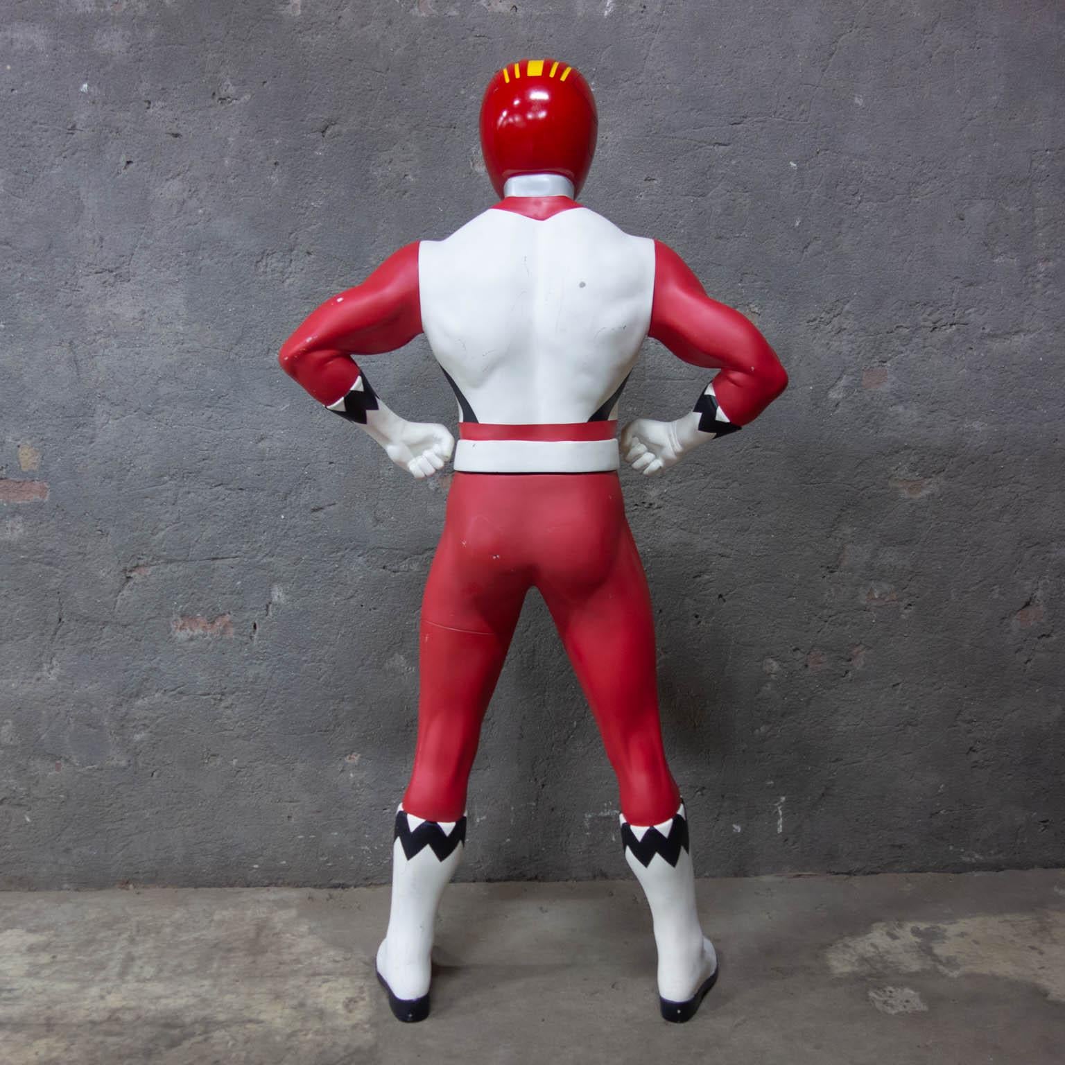 Mighty Morphin Red Power Ranger in Lebensgröße, 1999 Power Rangers Resolves Galaxy im Angebot 6