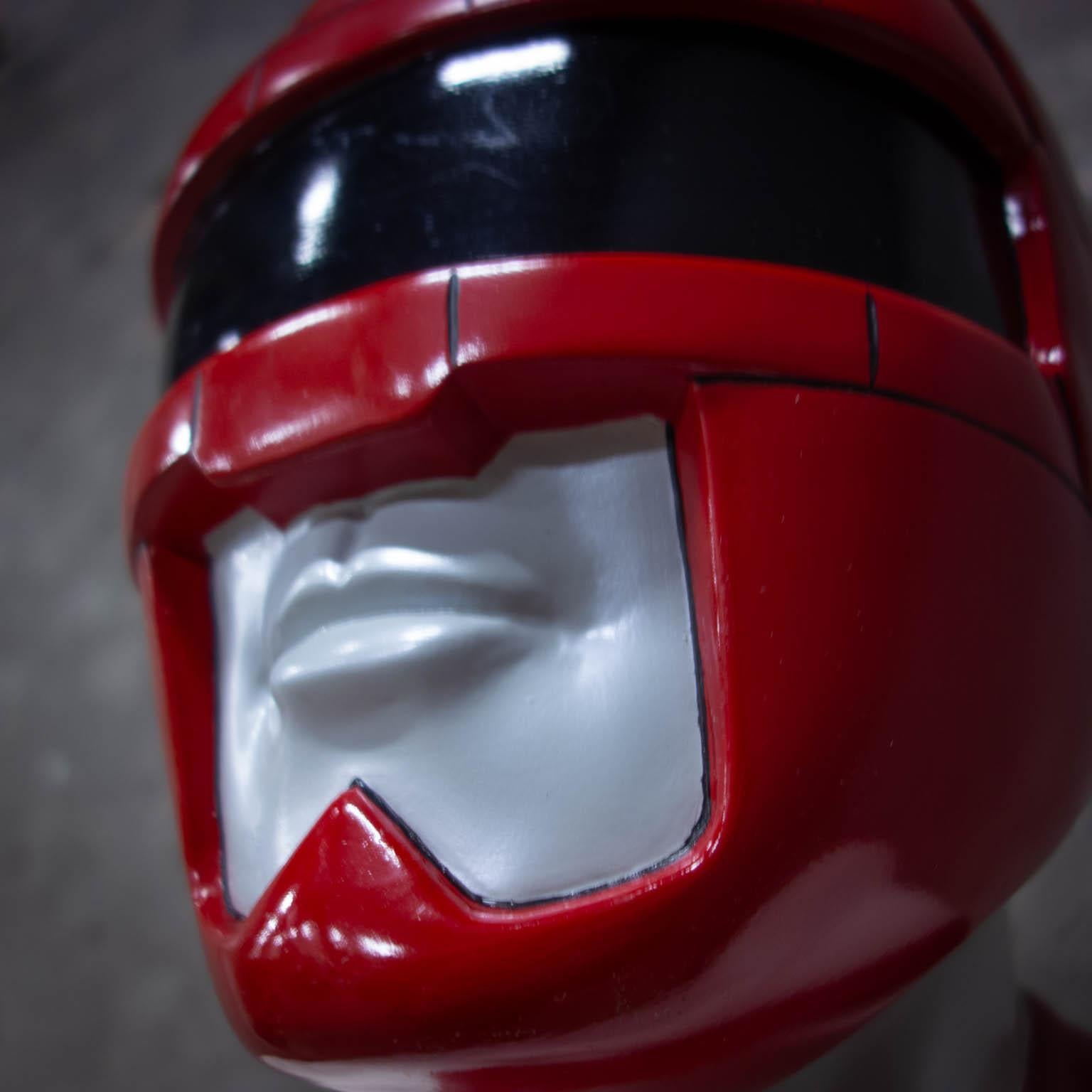 Mighty Morphin Red Power Ranger in Lebensgröße, 1999 Power Rangers Resolves Galaxy im Angebot 3