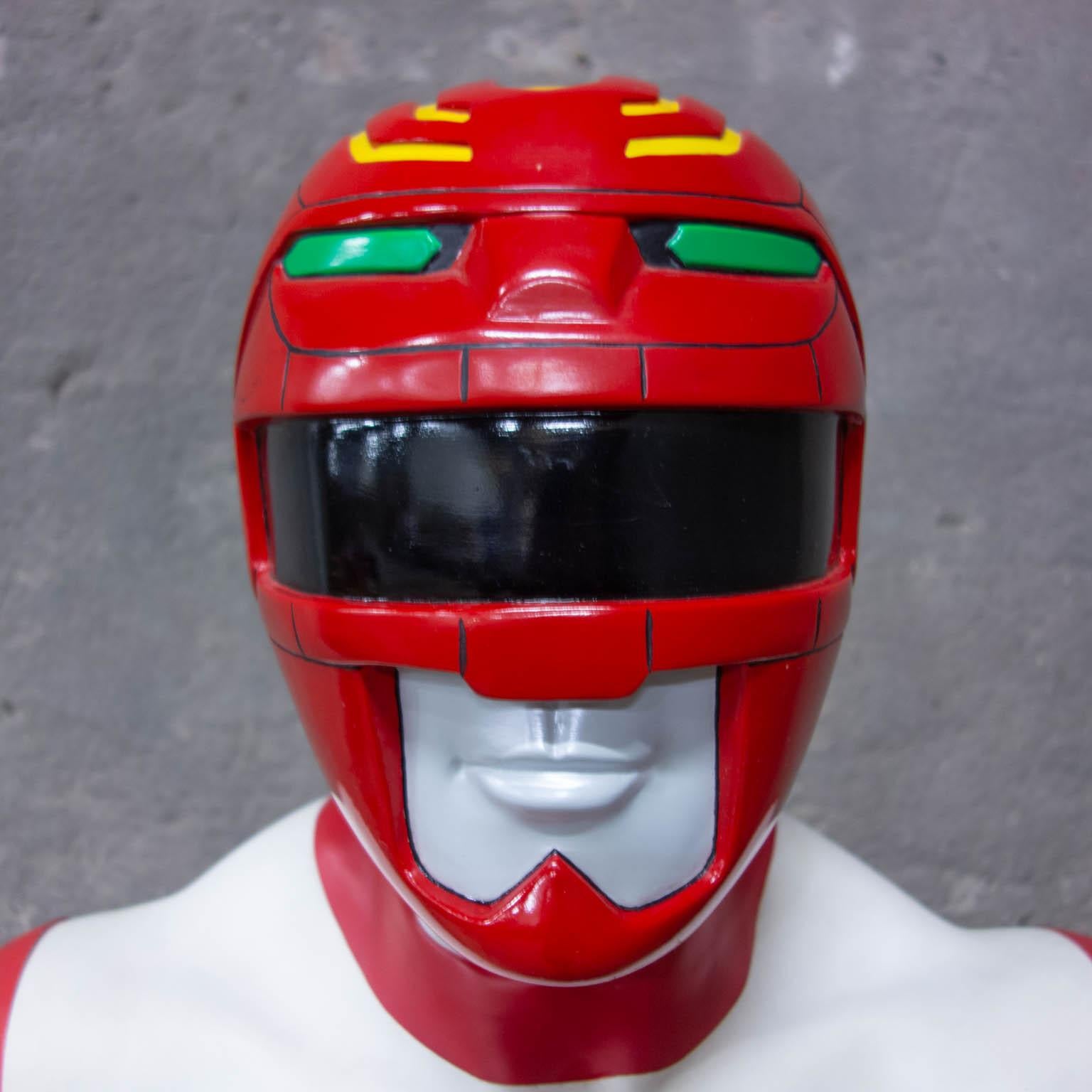 Mighty Morphin Red Power Ranger in Lebensgröße, 1999 Power Rangers Resolves Galaxy (Moderne) im Angebot