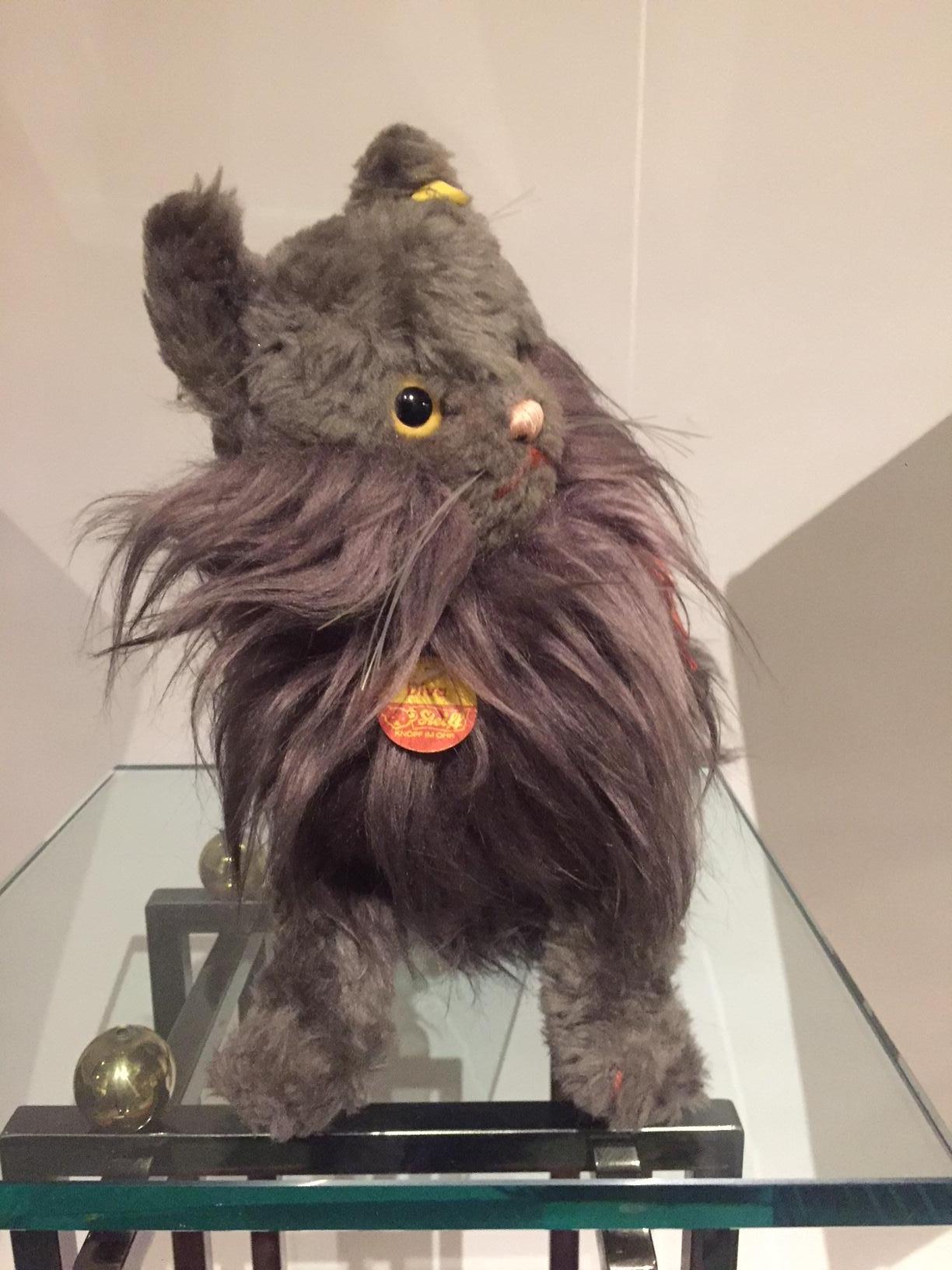 Lifesize Persian Cat Toy, Diva, by Steiff, Germany, 1968-1978 2