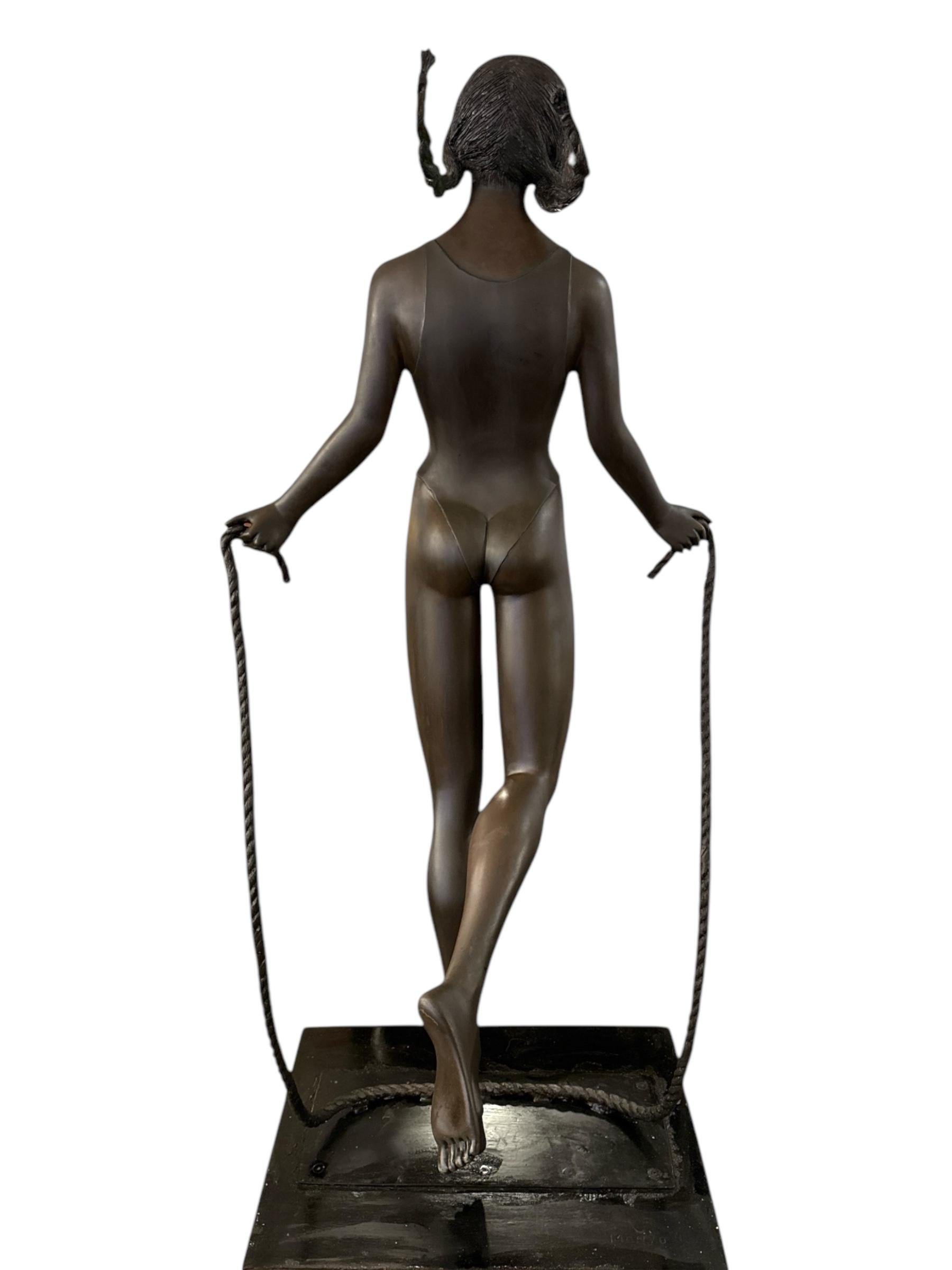 Statua di bronzo a grandezza naturale del Prince Monyo Mihailescu 4/7 In condizioni ottime in vendita a Pasadena, CA