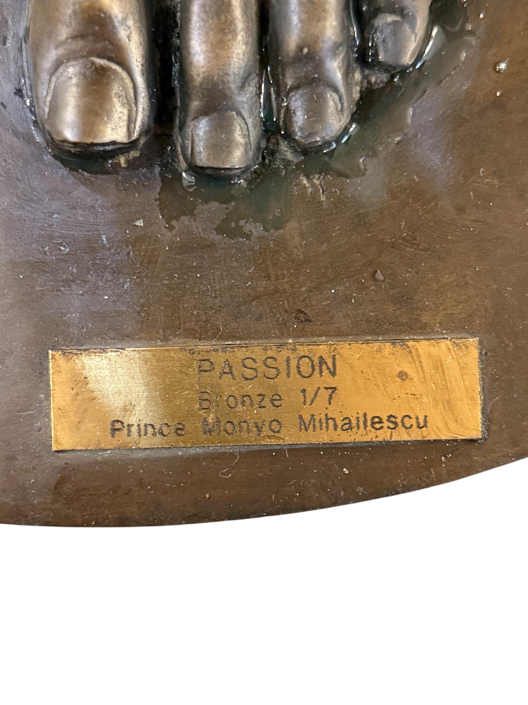 Lifesize Prince Monyo Mihailescu Bronze Statue For Sale 2